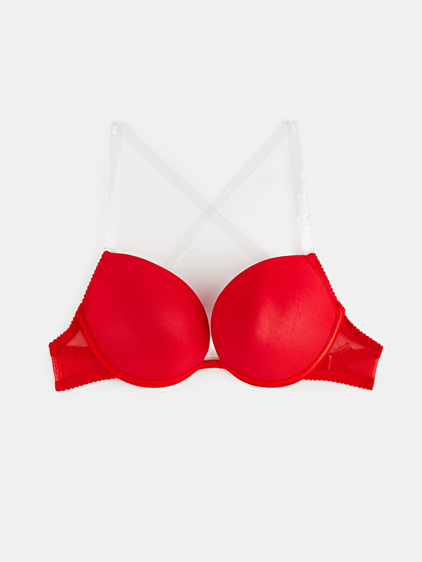 Patchwork Push Up Bra