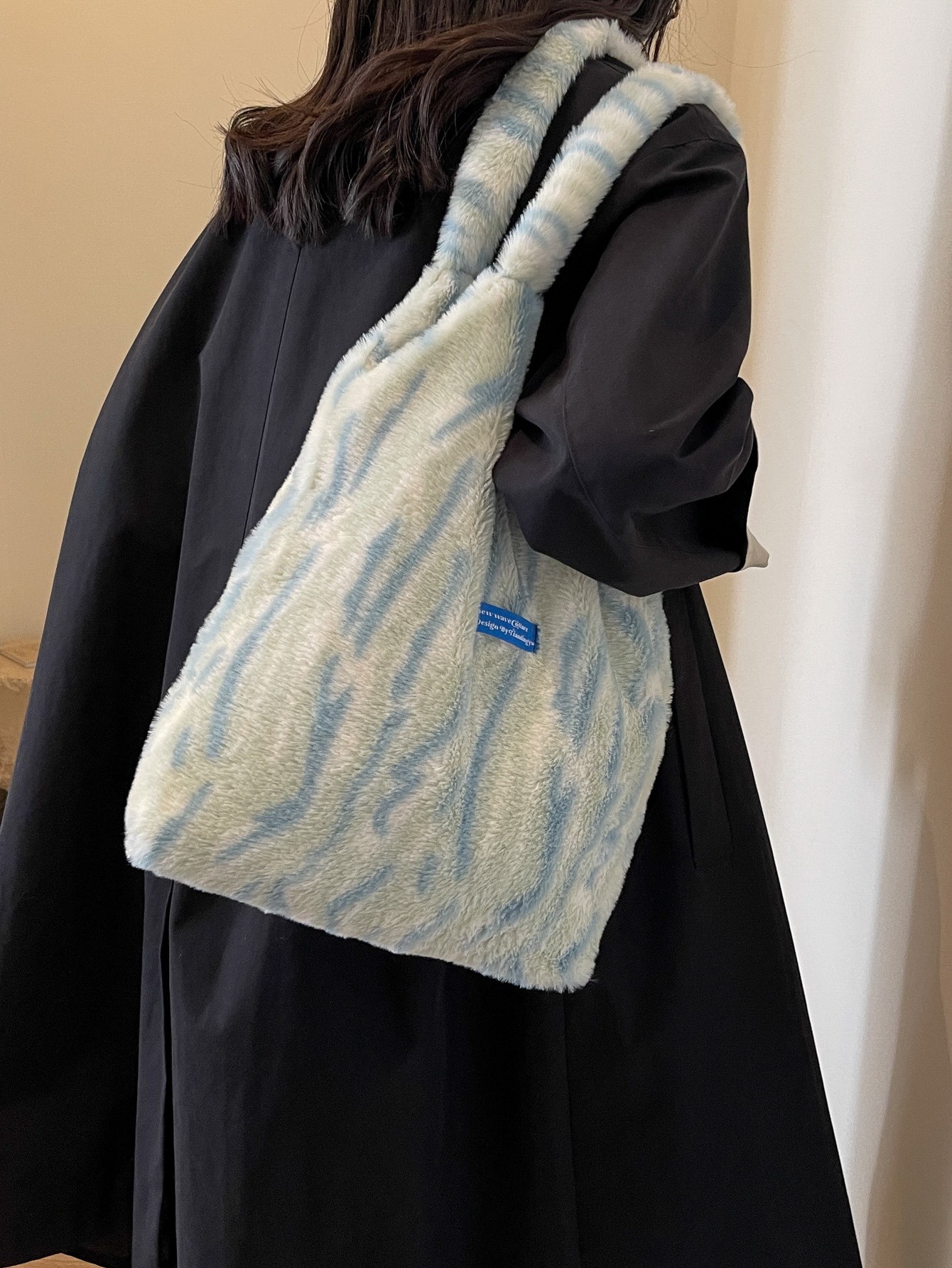Patched Shoulder Bag