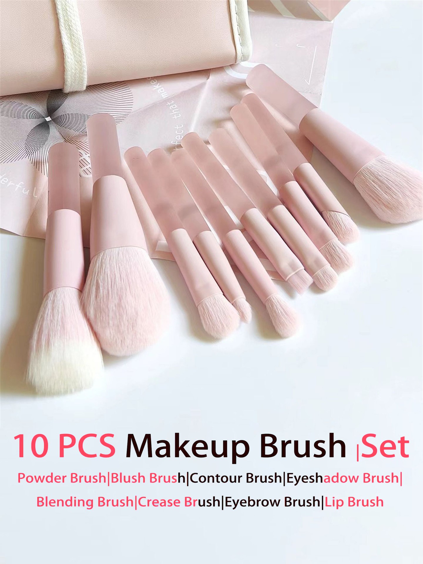 10Pcs Brush Set