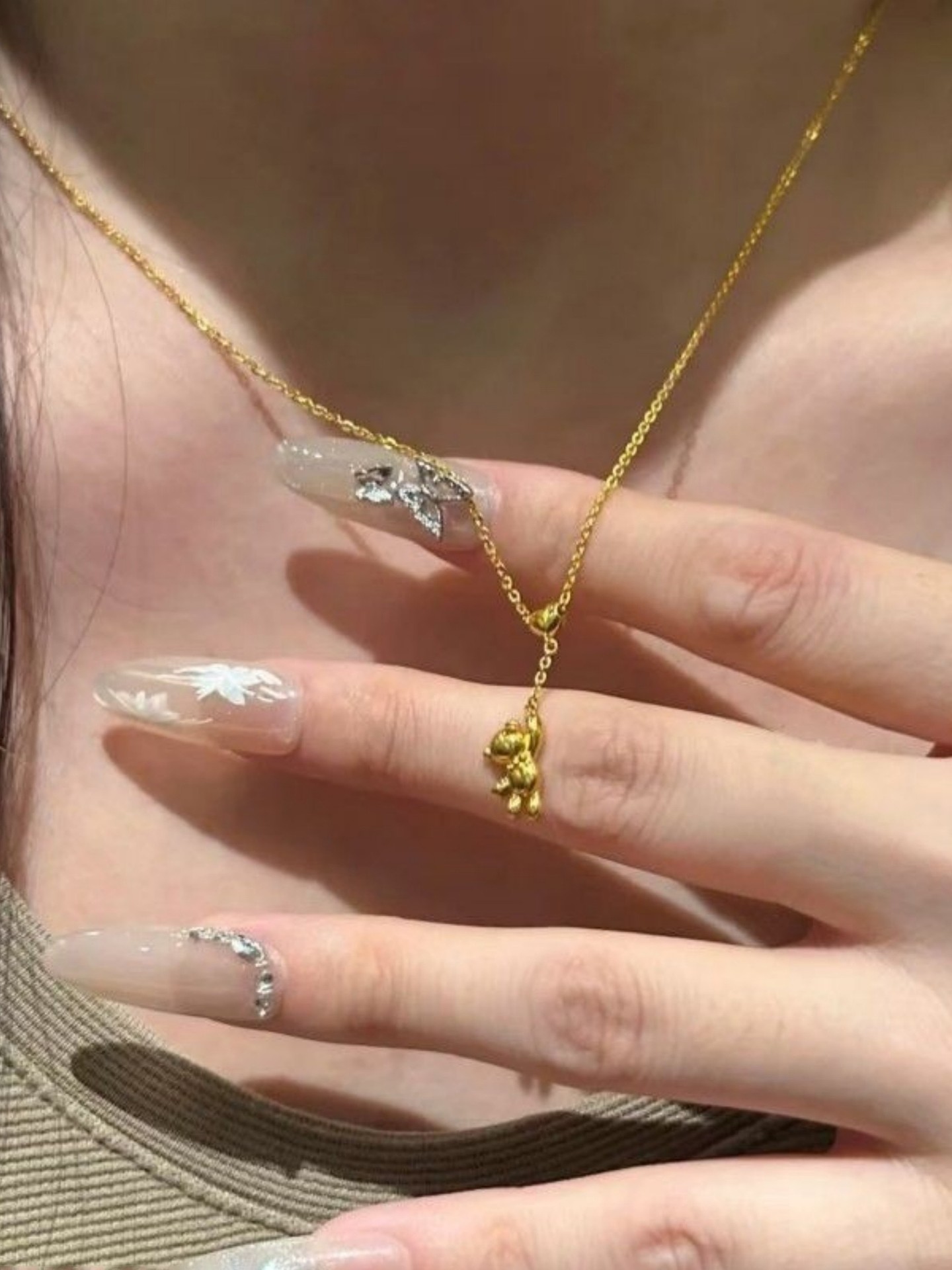 Animal Print Artificial jewellery - Pendant Necklace