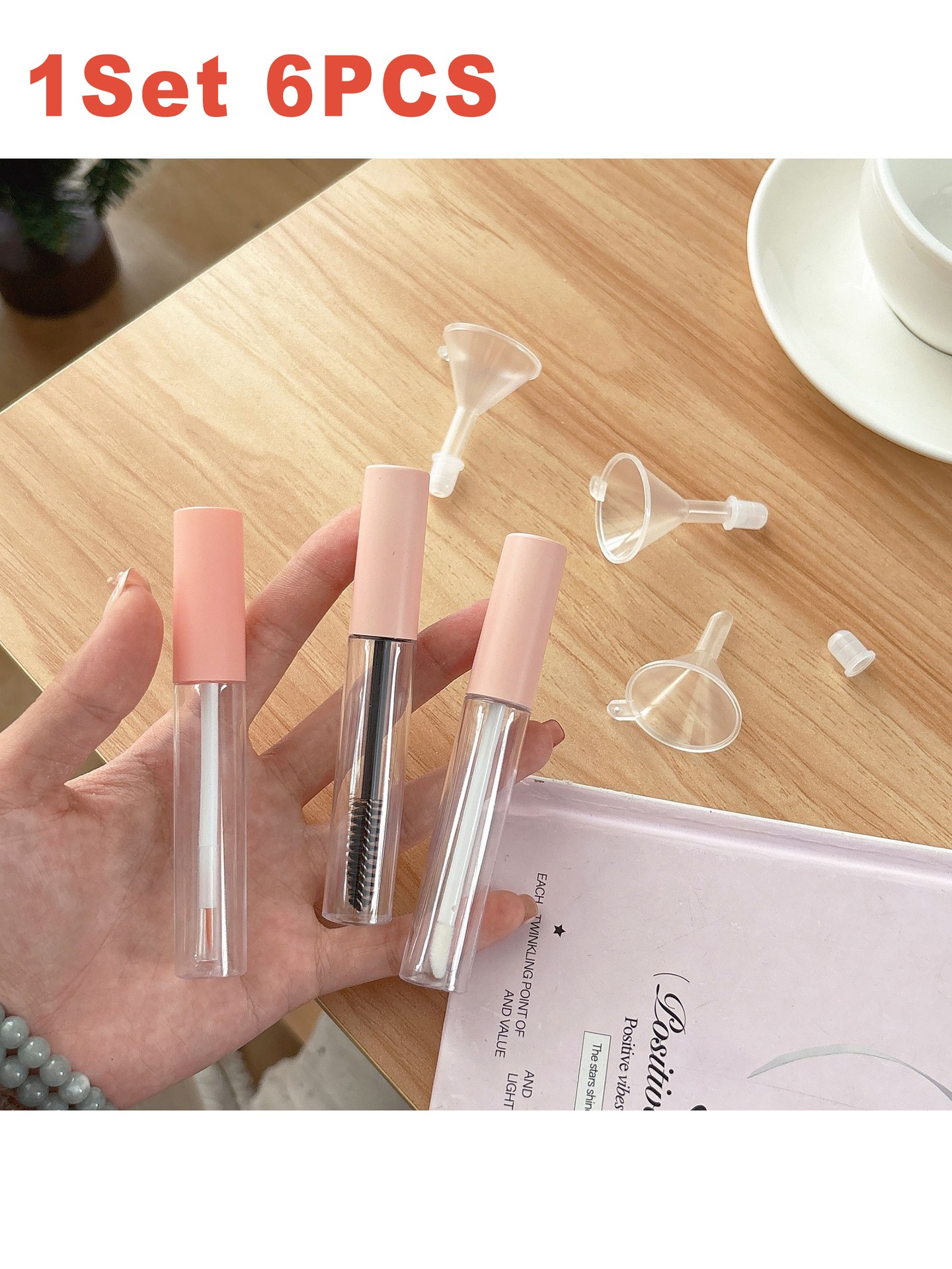 6pcs Makeup Empty Refill Tools Set