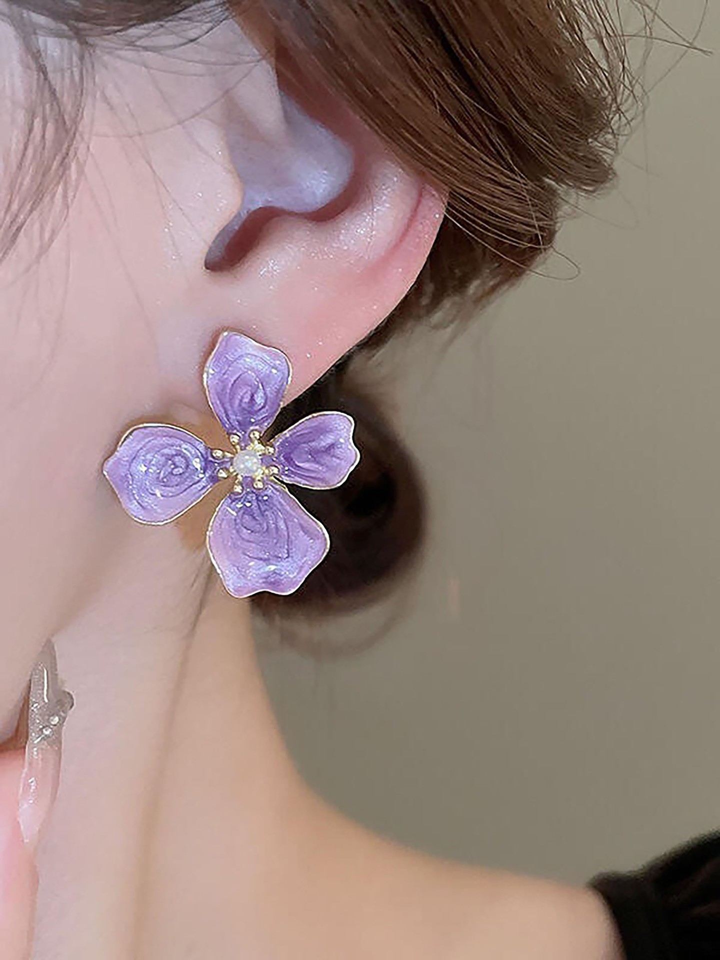 Flowers Stud Earrings