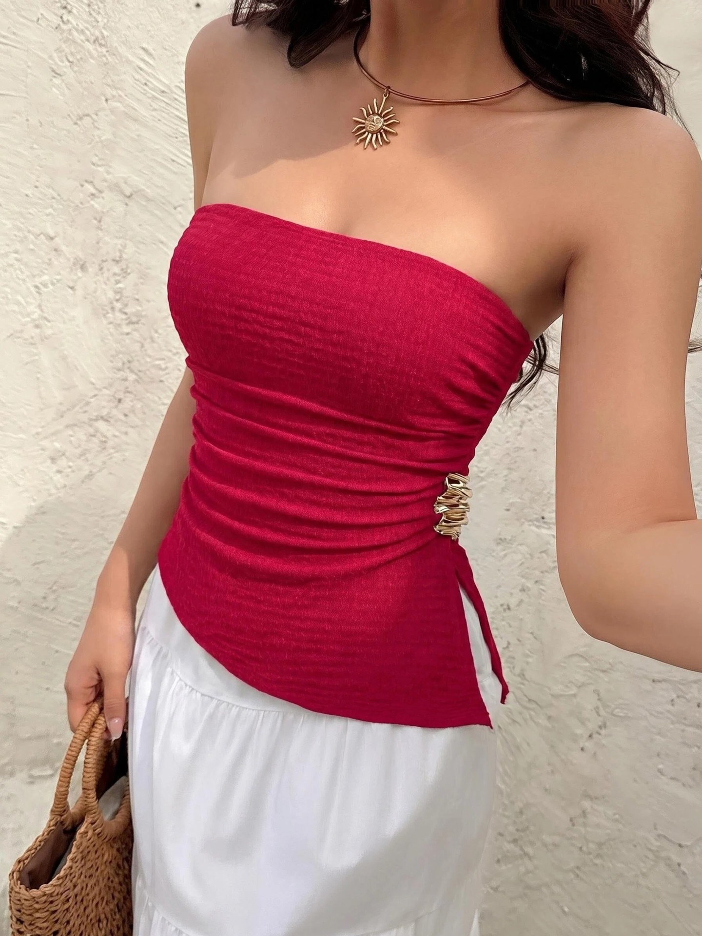 Slit Tube Top