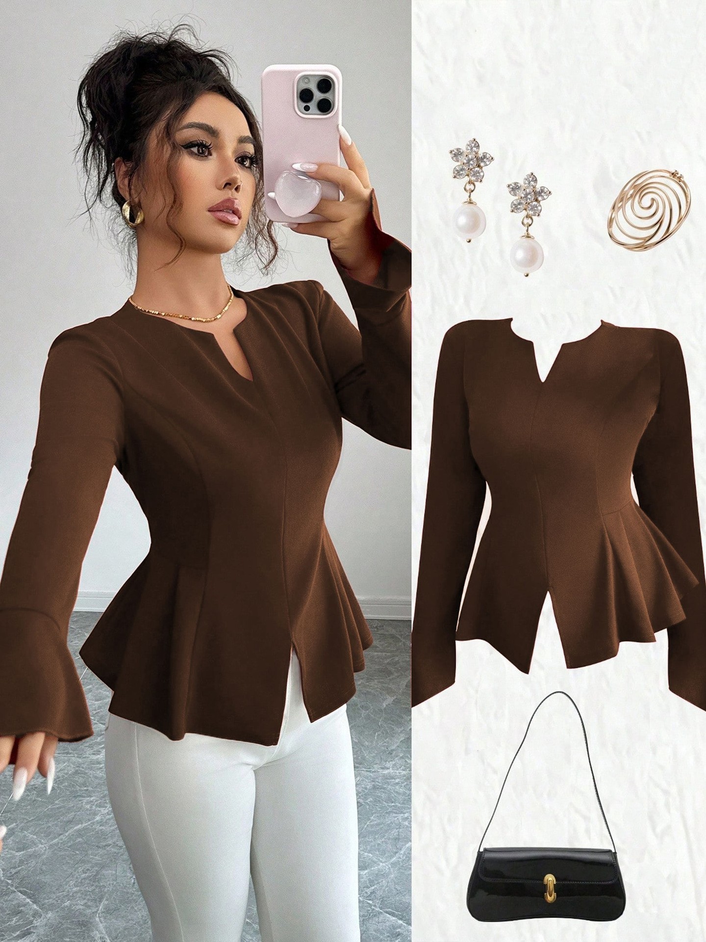 Pleated Top
