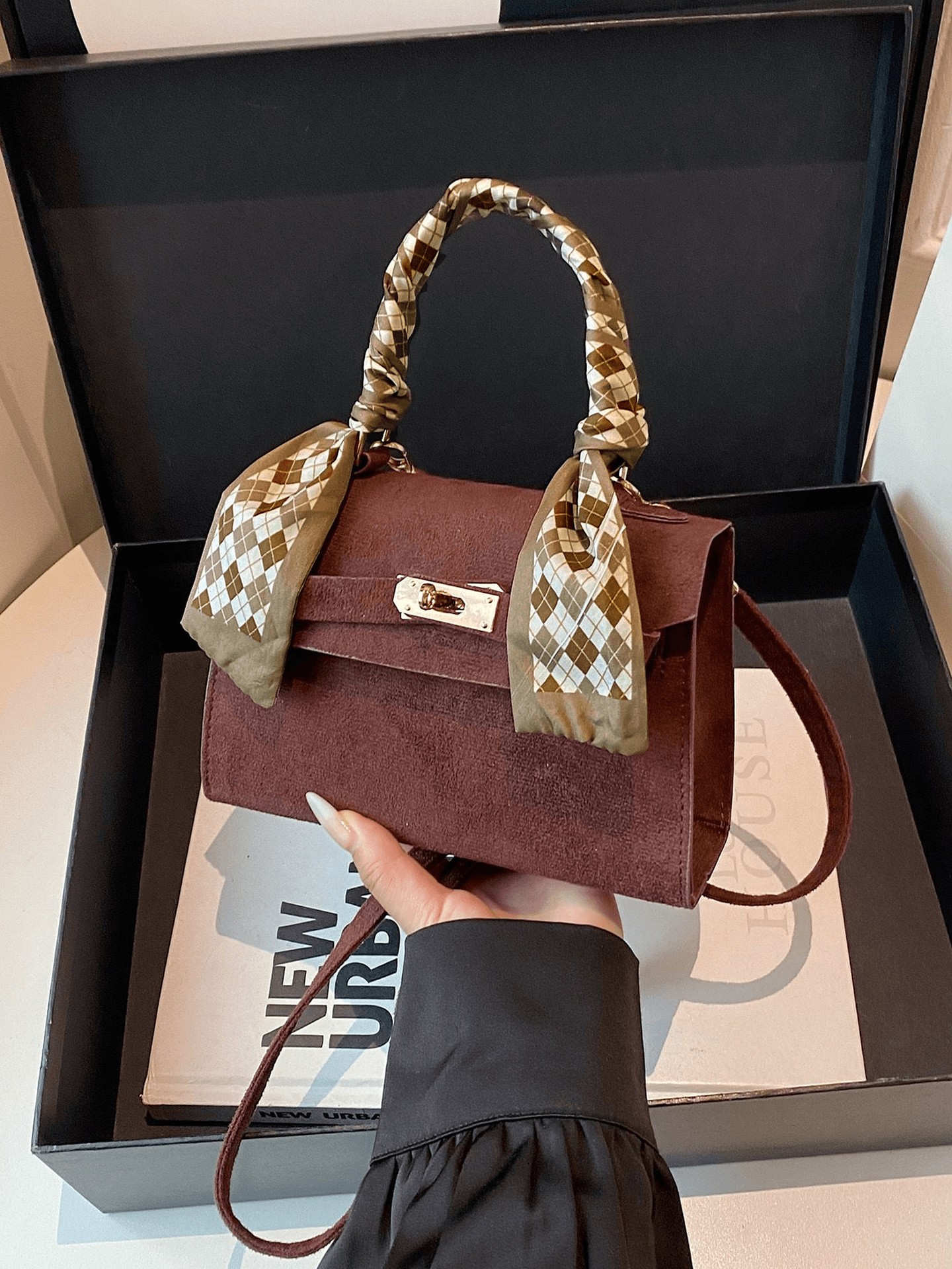 Sash Top Handle Bags