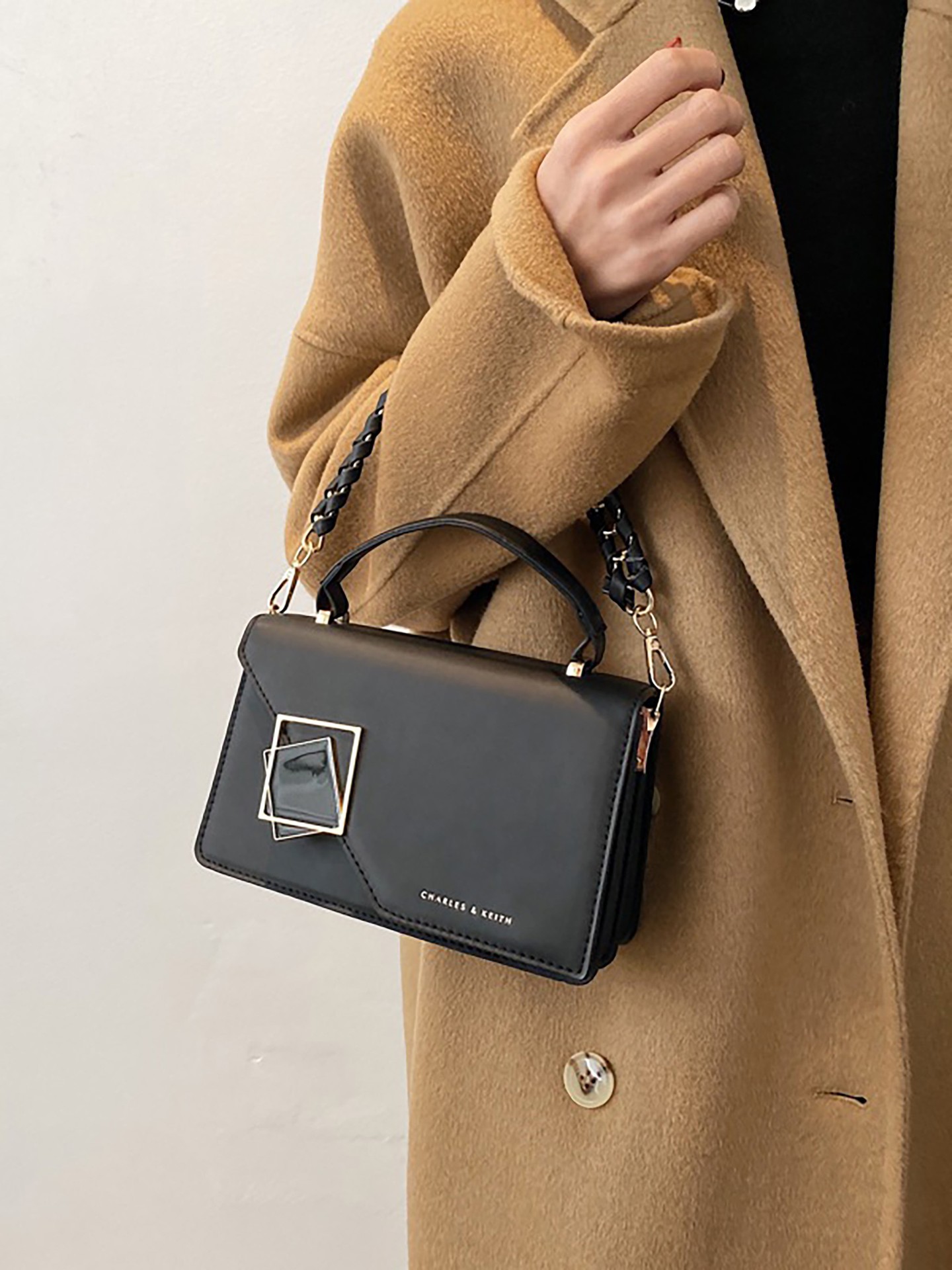 Geometric Crossbody Bag