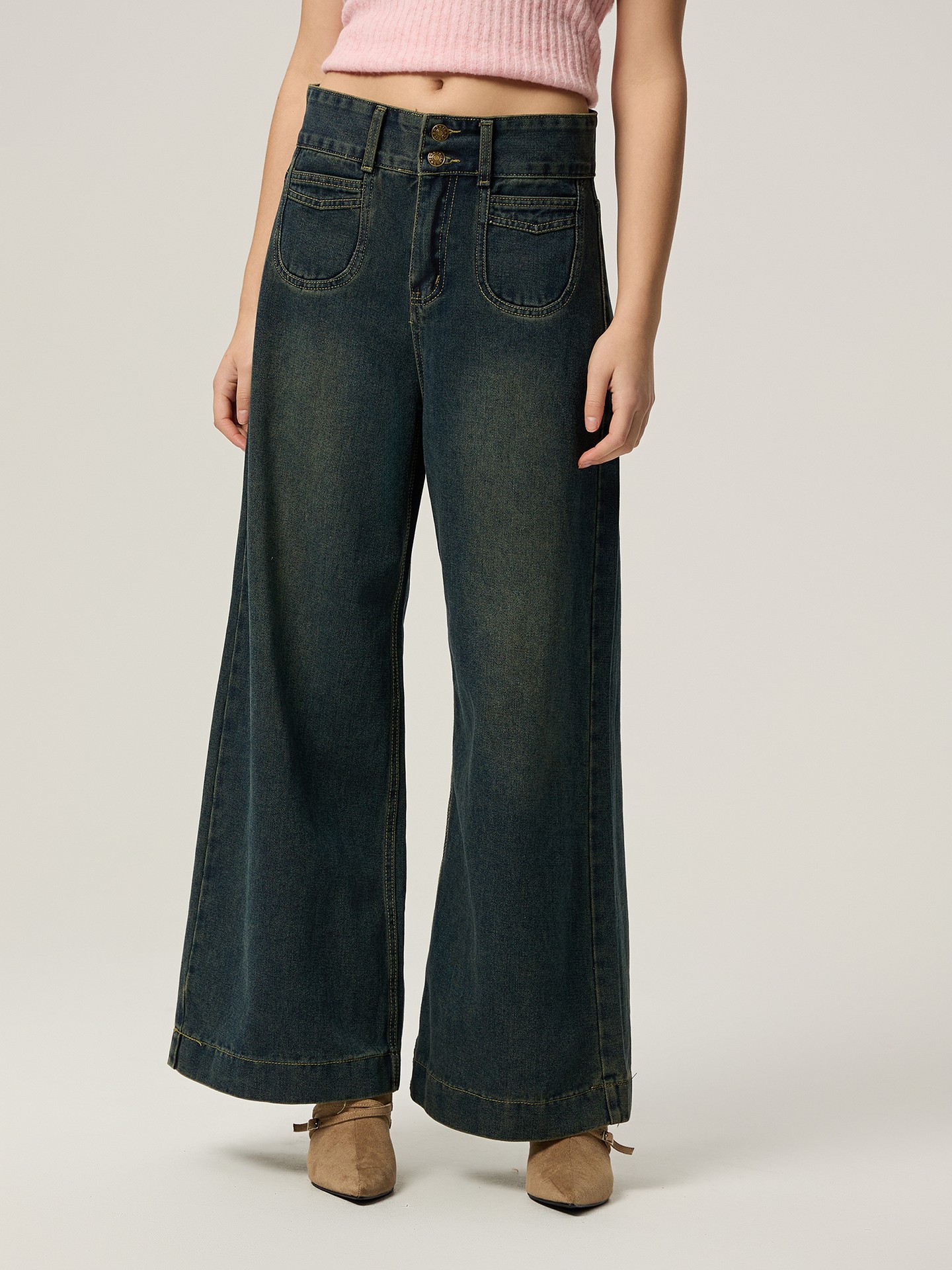Wide Leg Jeans