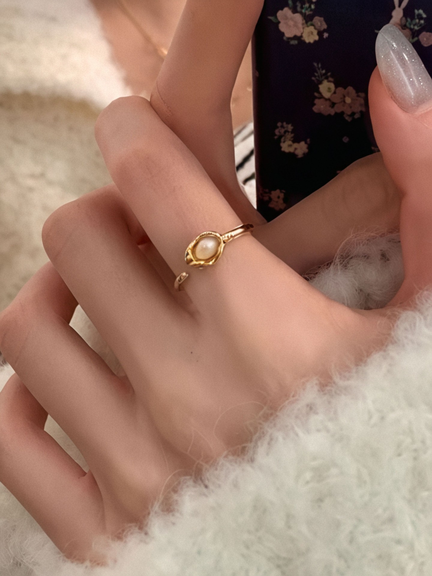 Pearl Fashion Ring
