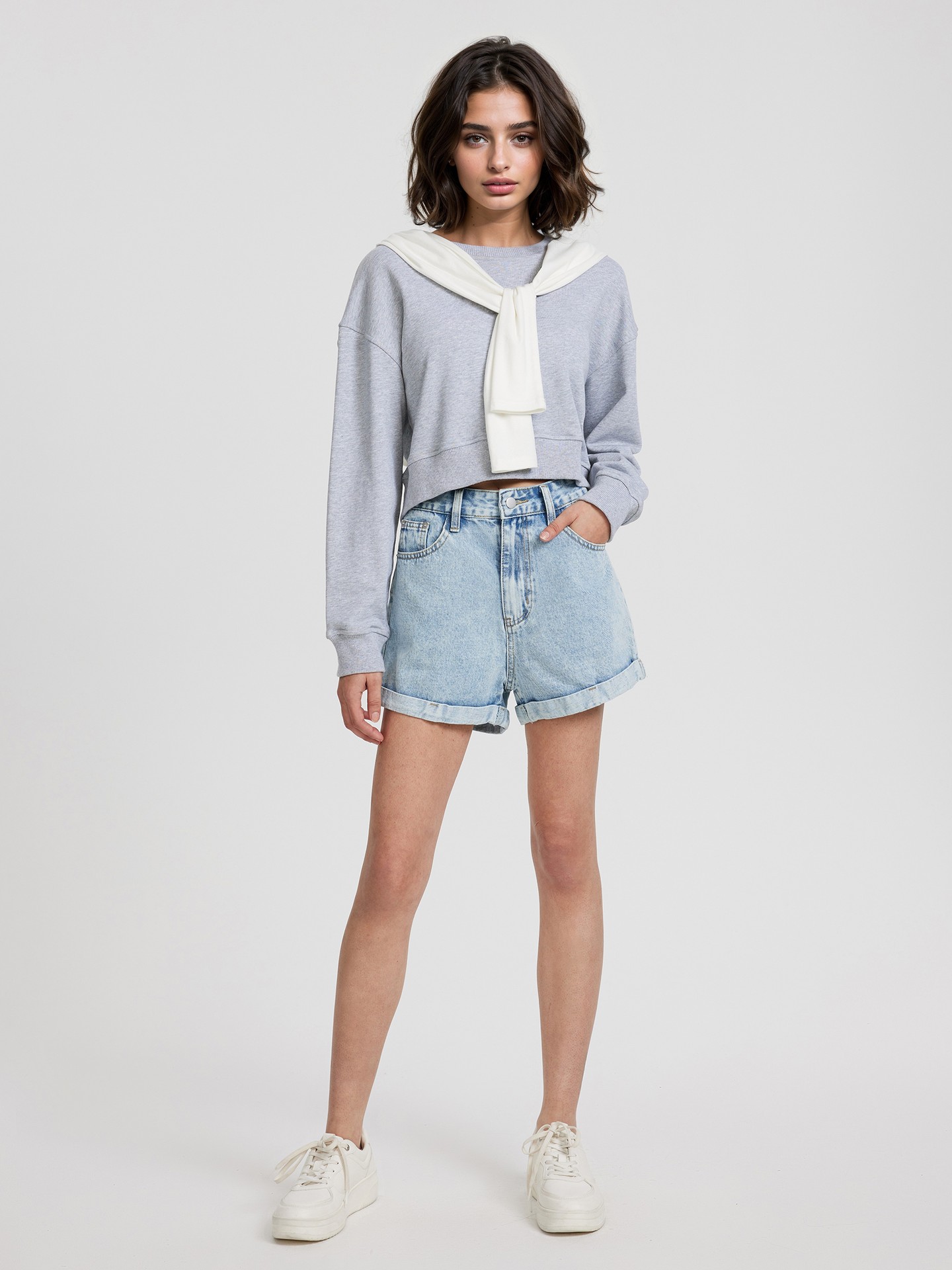 Wide leg Shorts