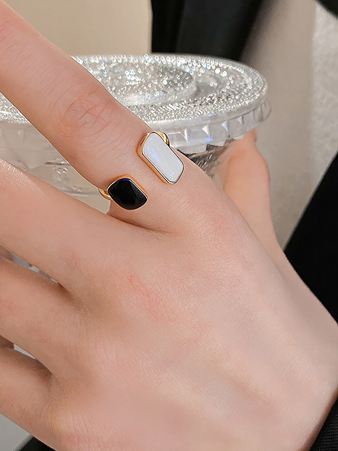 Geometric Fashion Ring