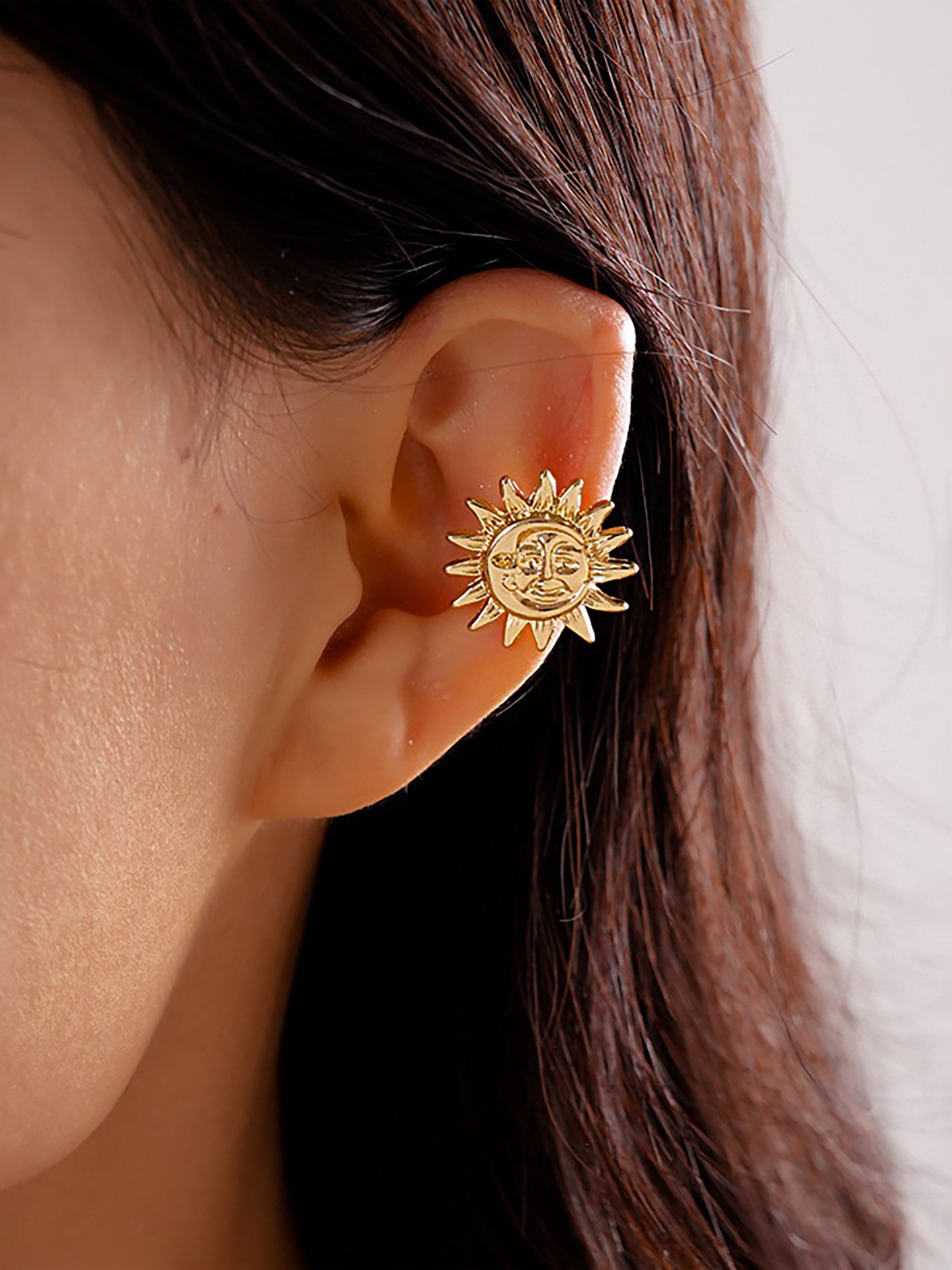 Geometric Artificial Jewellery -Ear Cuff