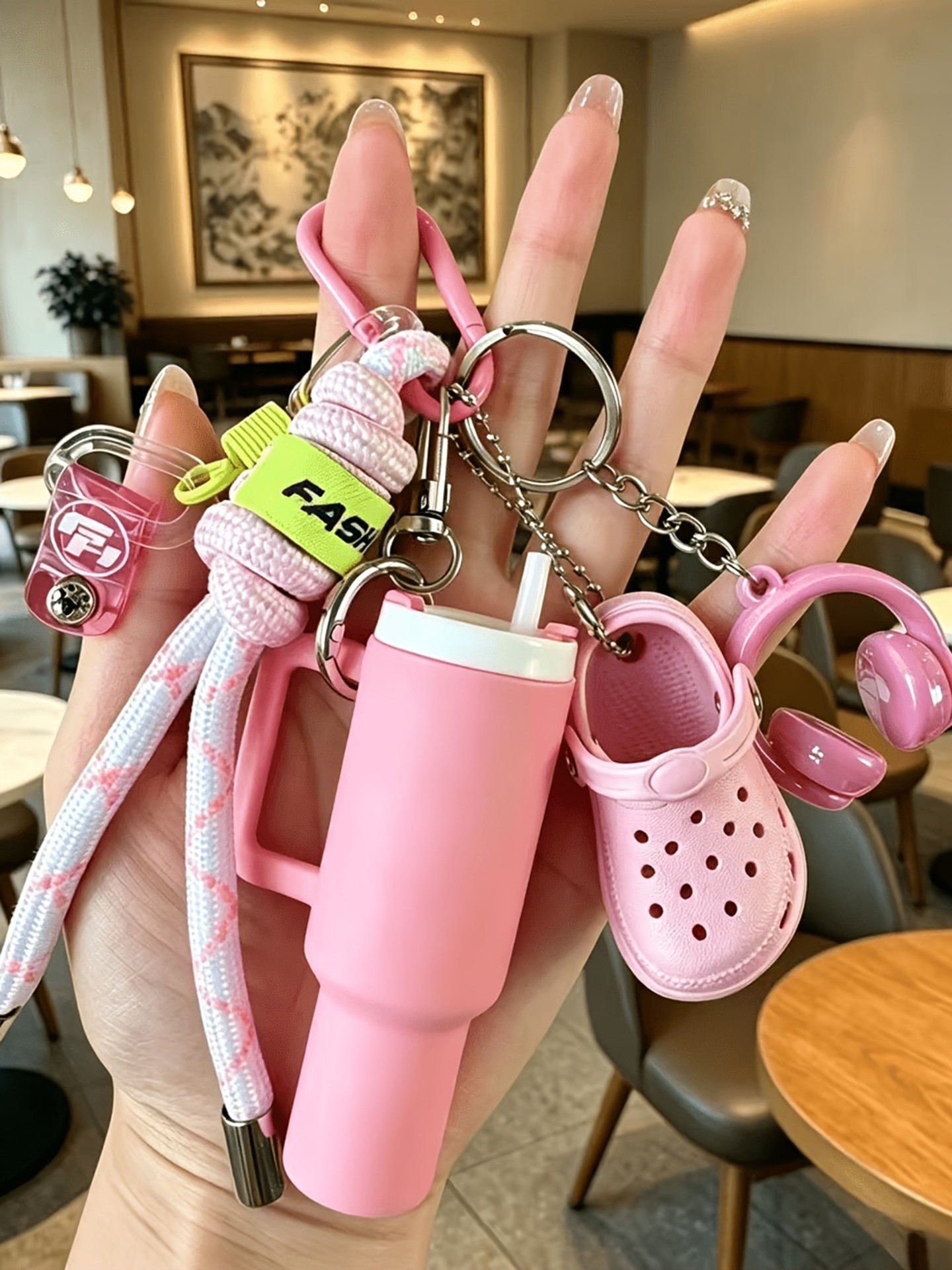Knitted Bag Charm