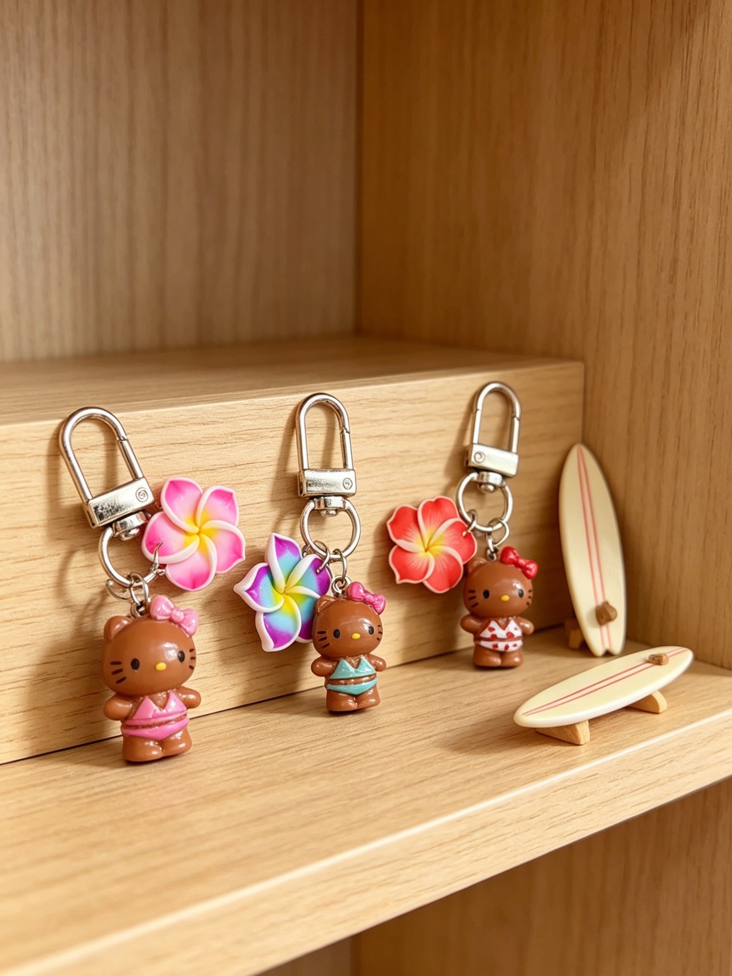 Flowers Bag Charm
