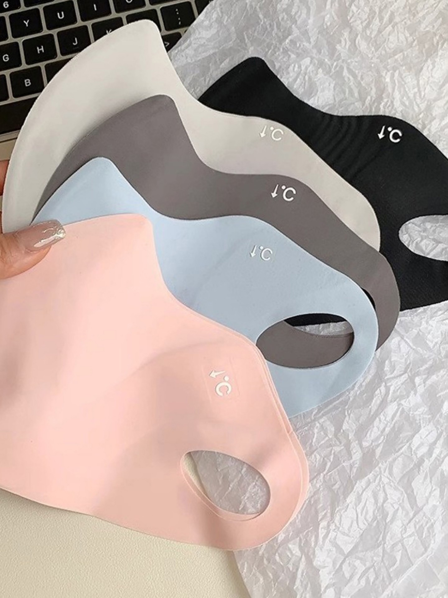 5Pcs Sun Coverage Mask