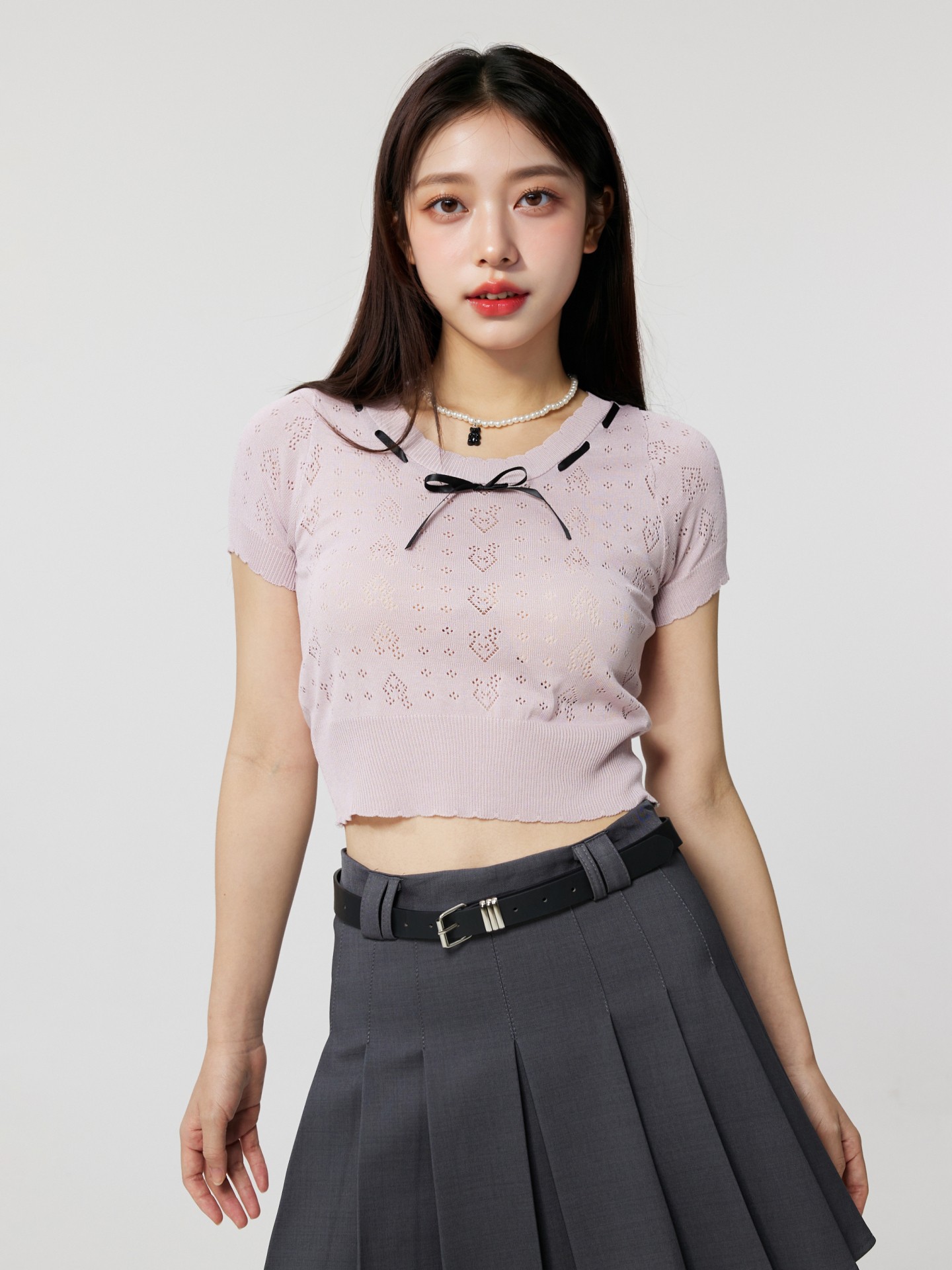 Openwork Knit Top