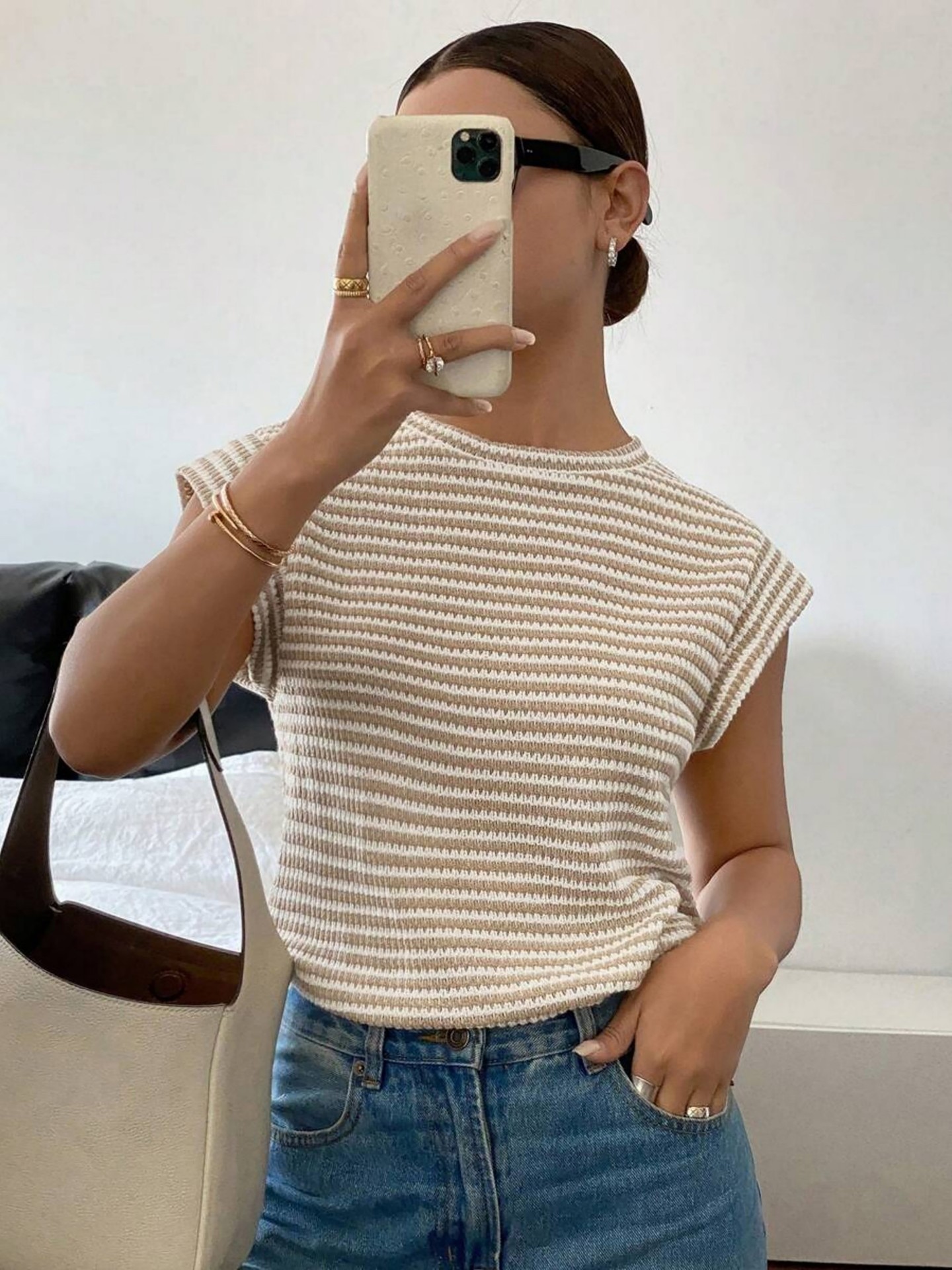 Striped Pullover T-Shirt
