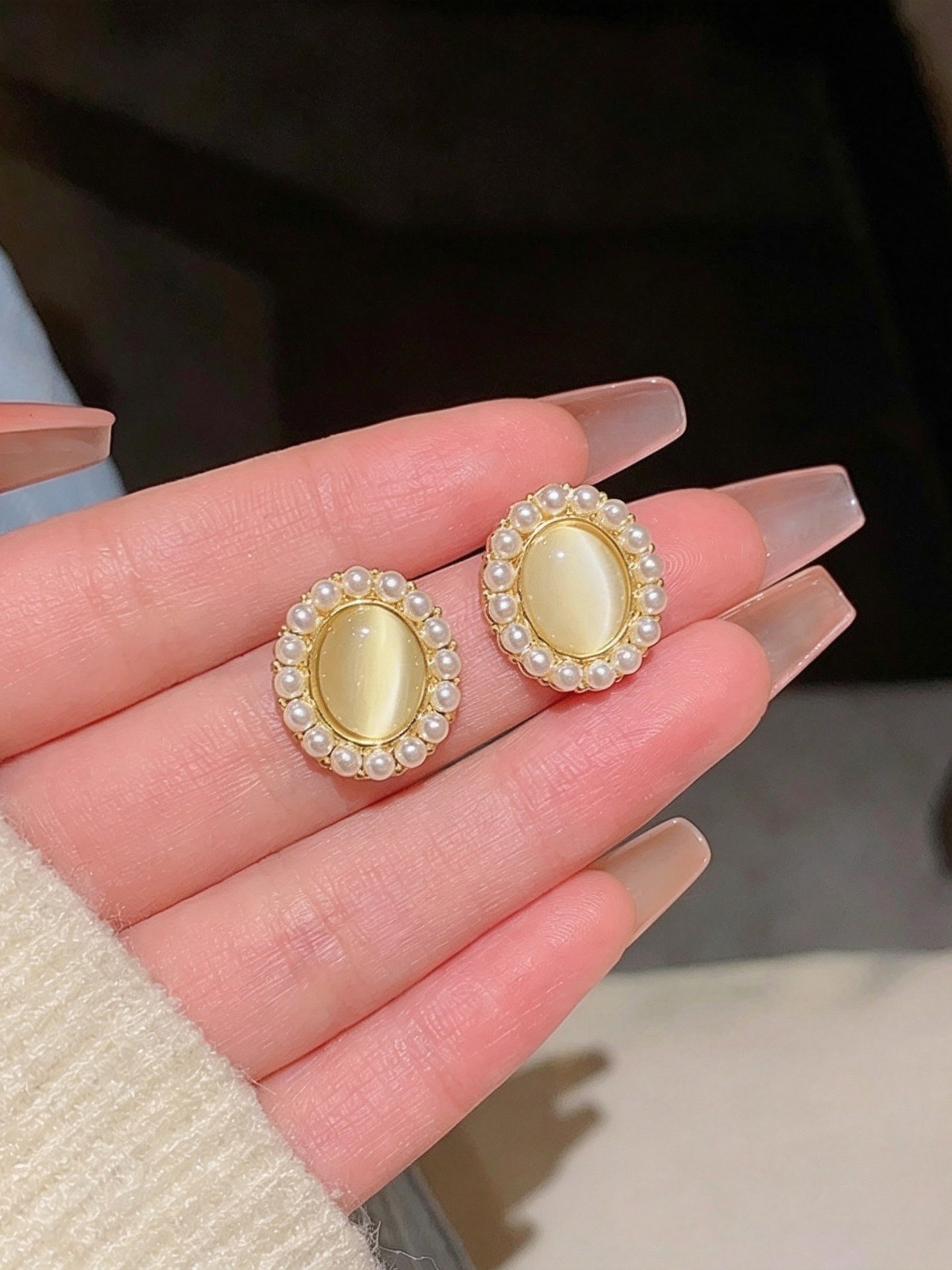 Key Stud Earrings