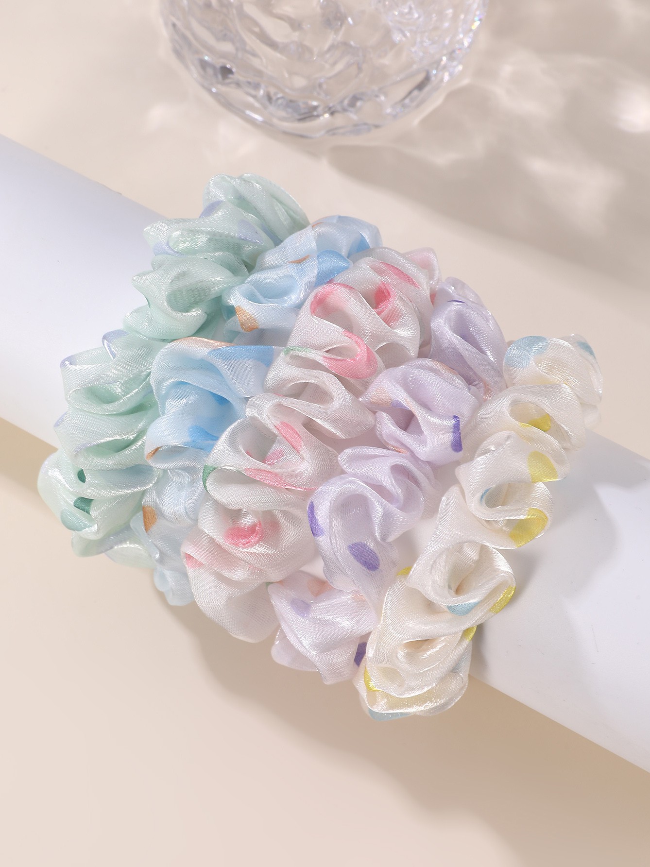 5 Pcs Ditsy Floral Hair Tie