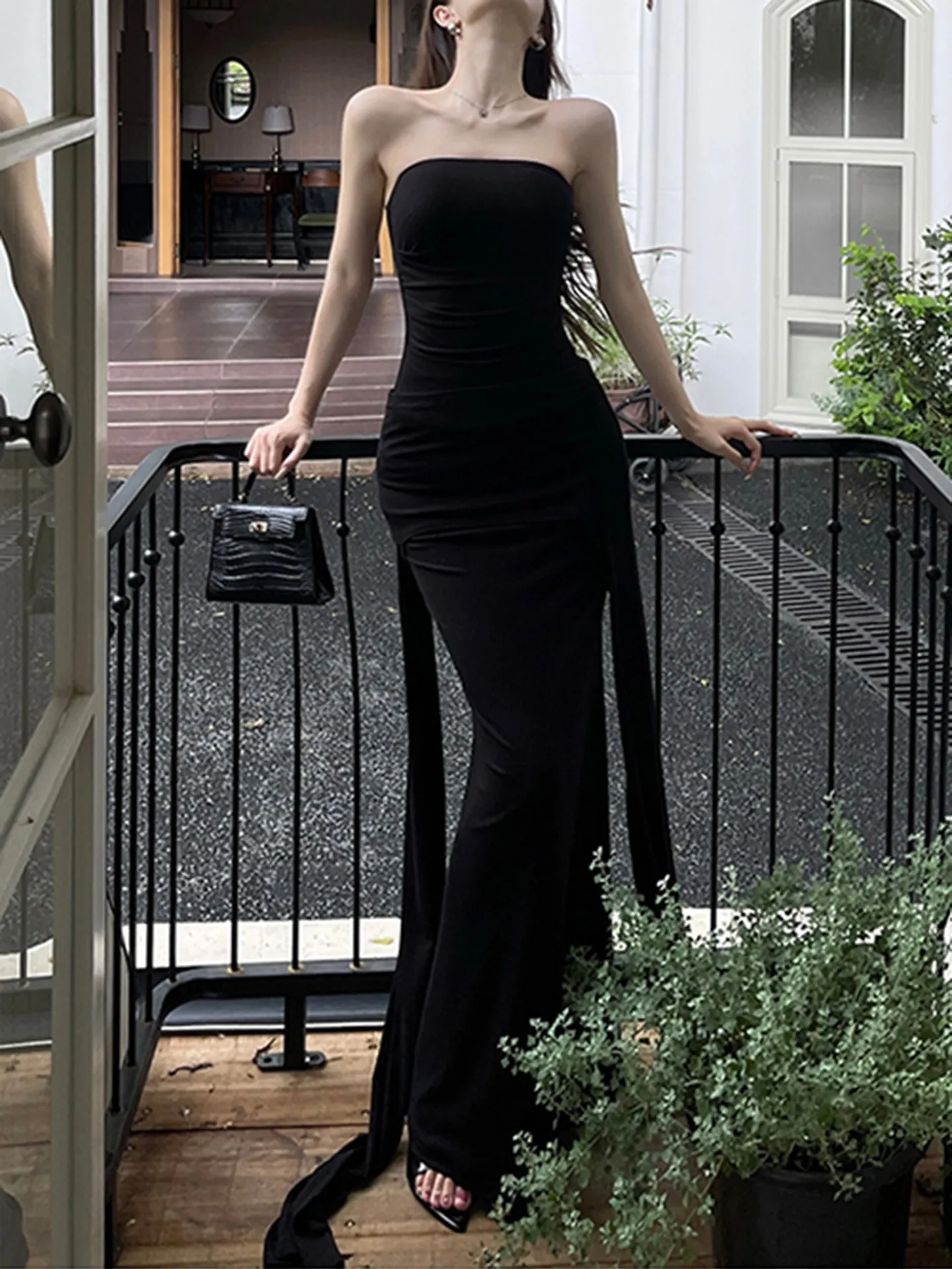cowl back bodycon dress JOAH BROWN Mini | Black Colour:Blush Pink plus size bodycon dress This versatile piece transitions Final Sale Plus Size