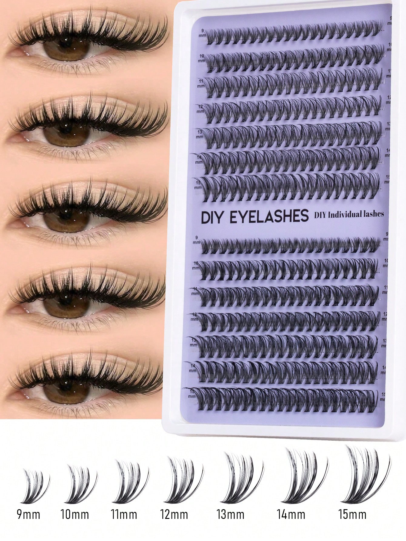 280pcs Eyelash