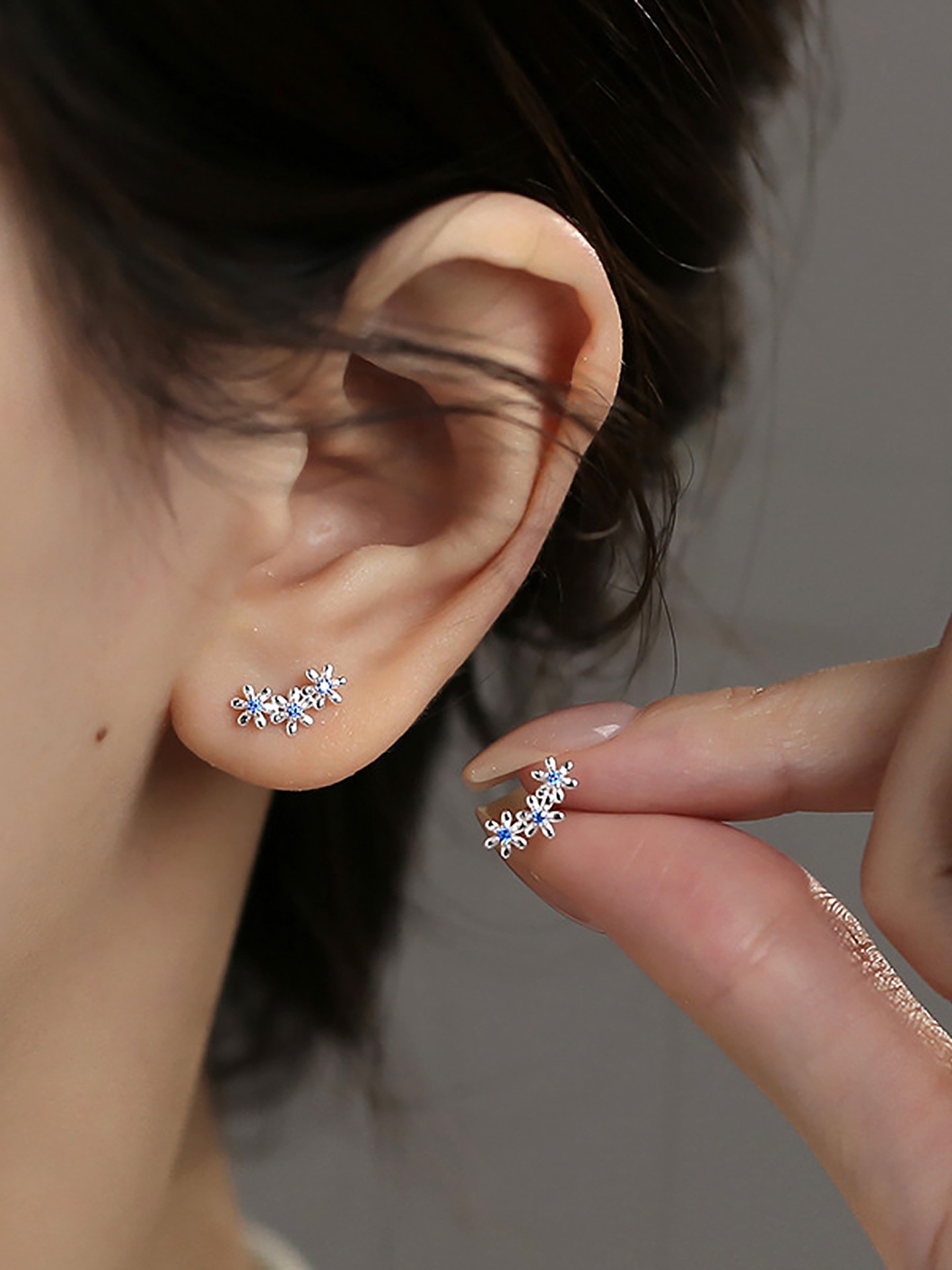 Flowers Stud Earrings