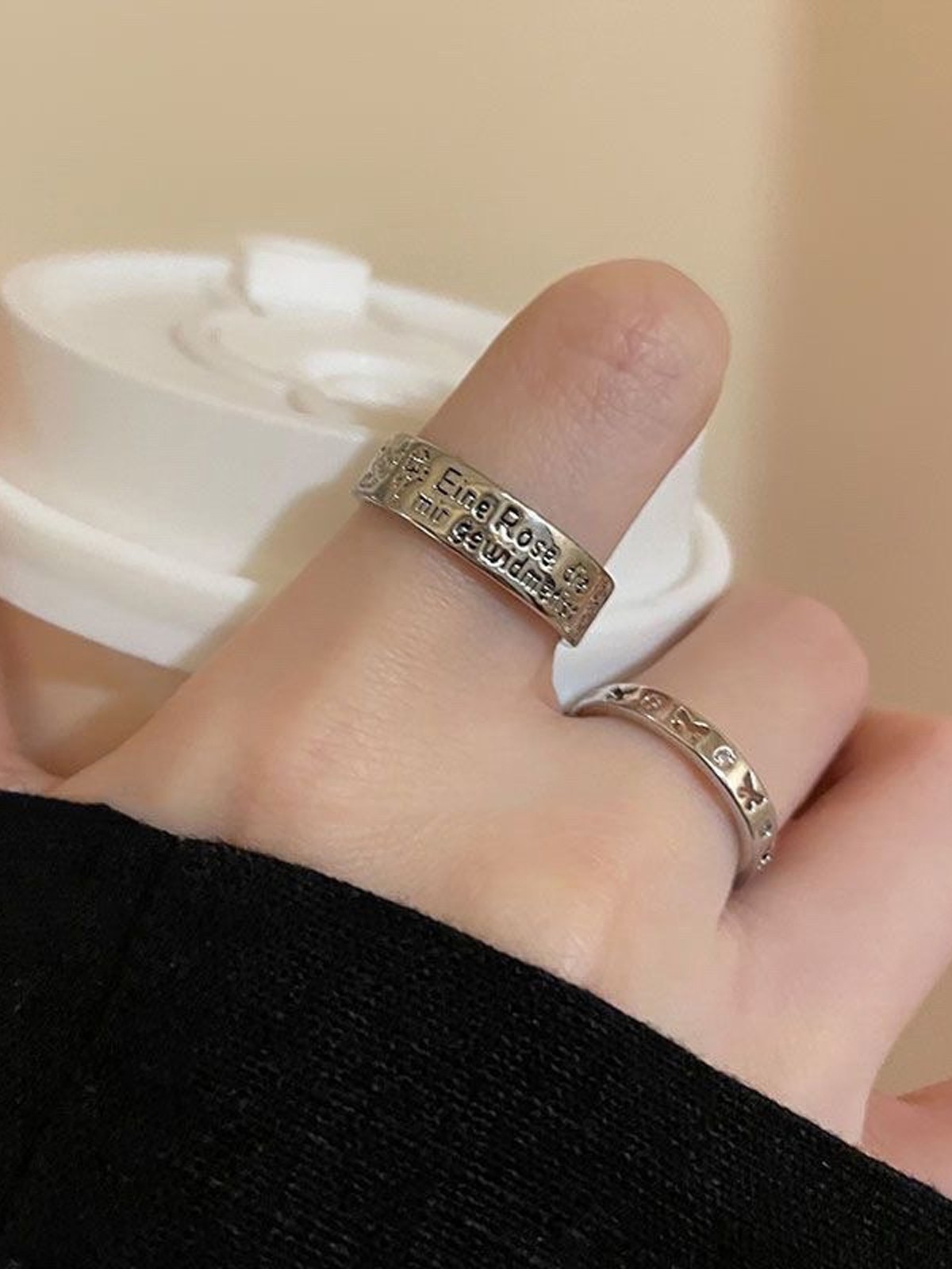 Alphabet Ring Set