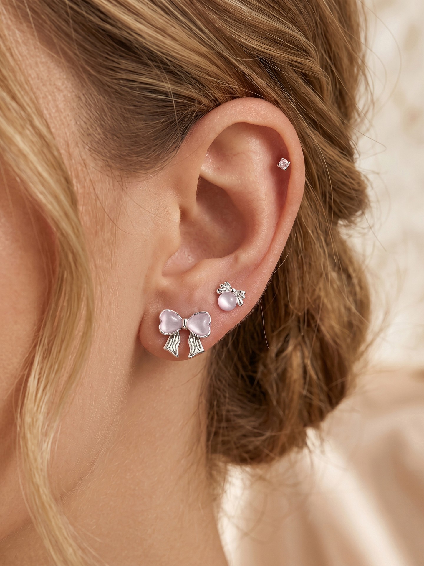 Round Artificial Jewellery - Earring Set