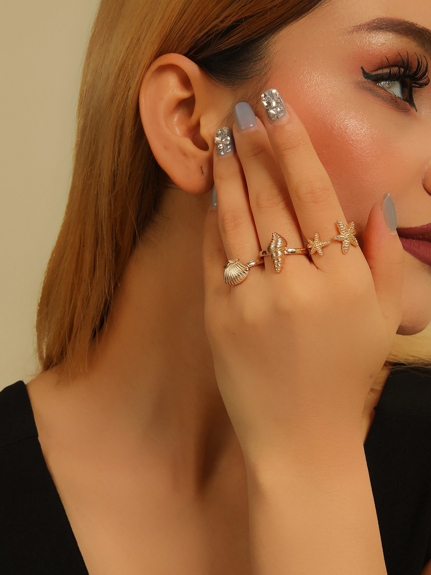 Shell Ring Set