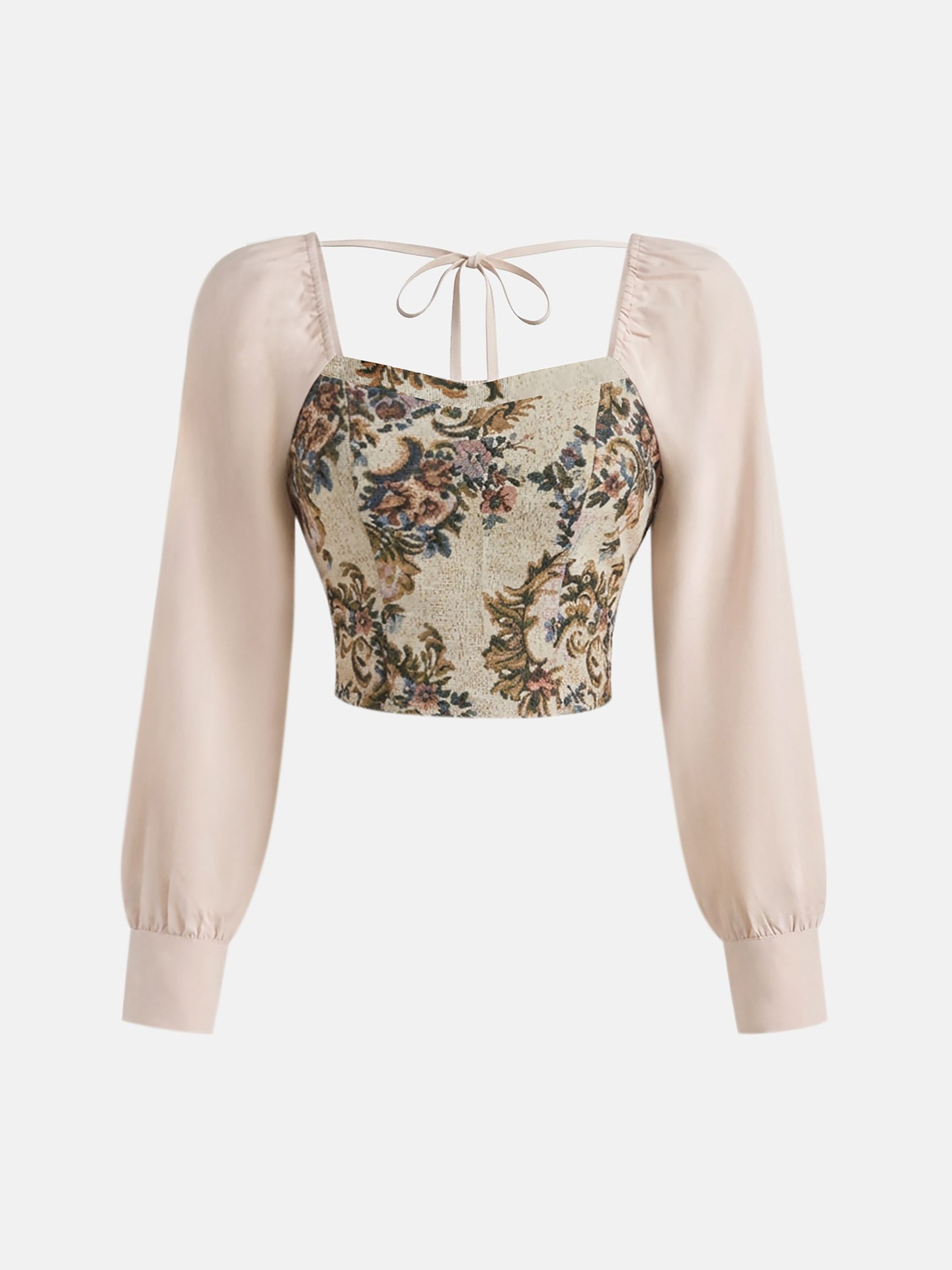 Puff Sleeve Corset Top
