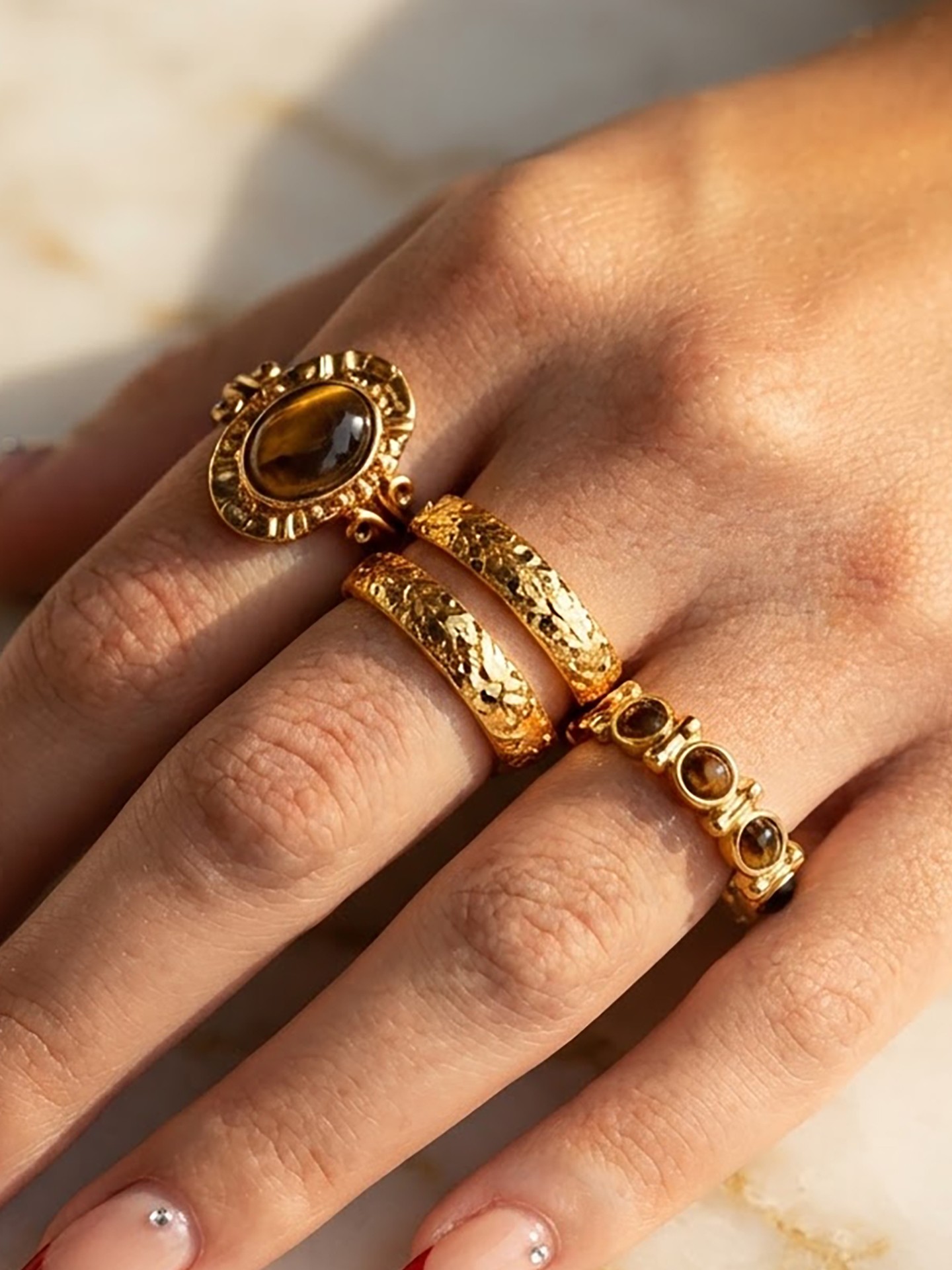 3D Ring Set
