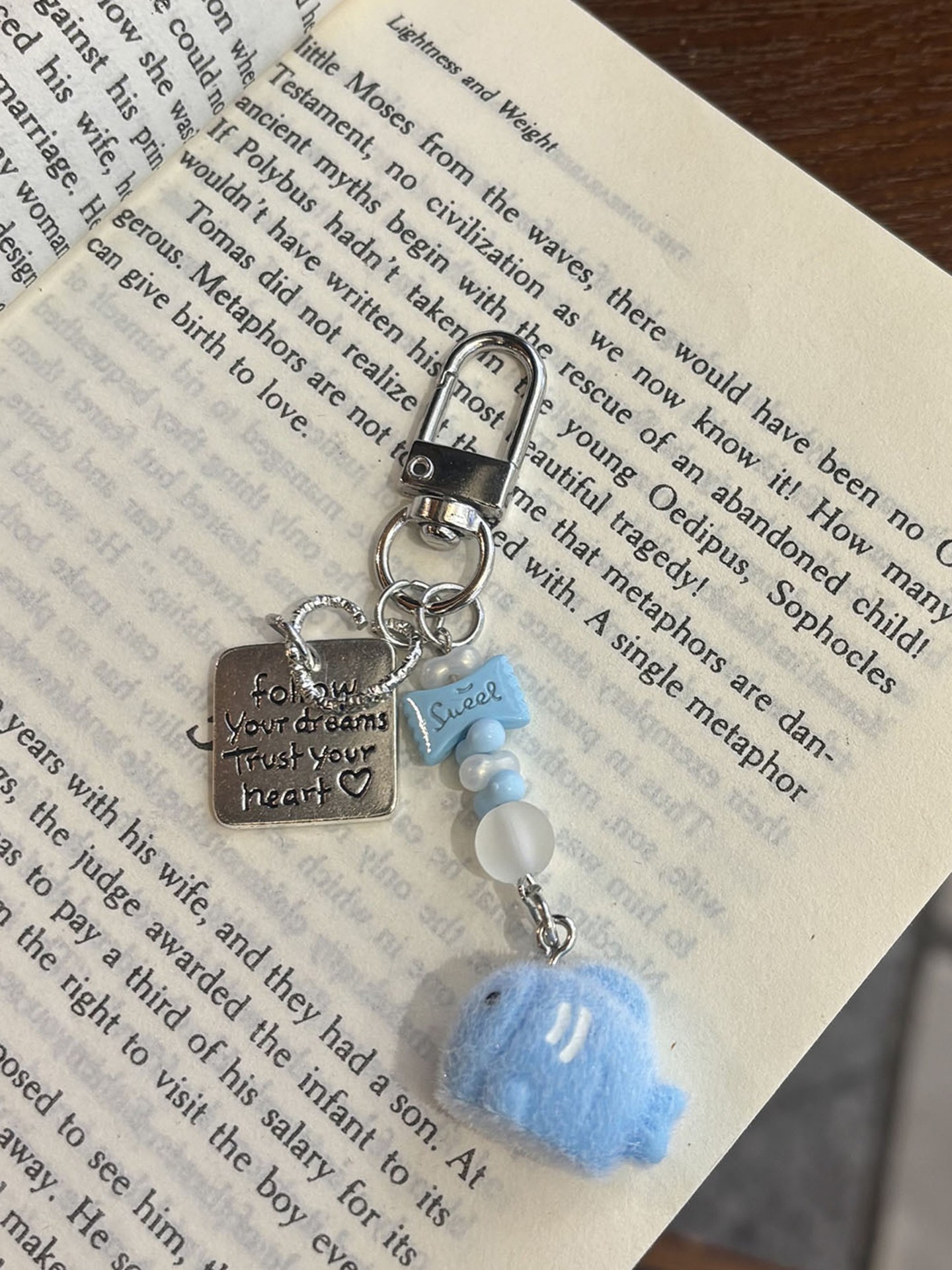 Animal Print Bag Charm