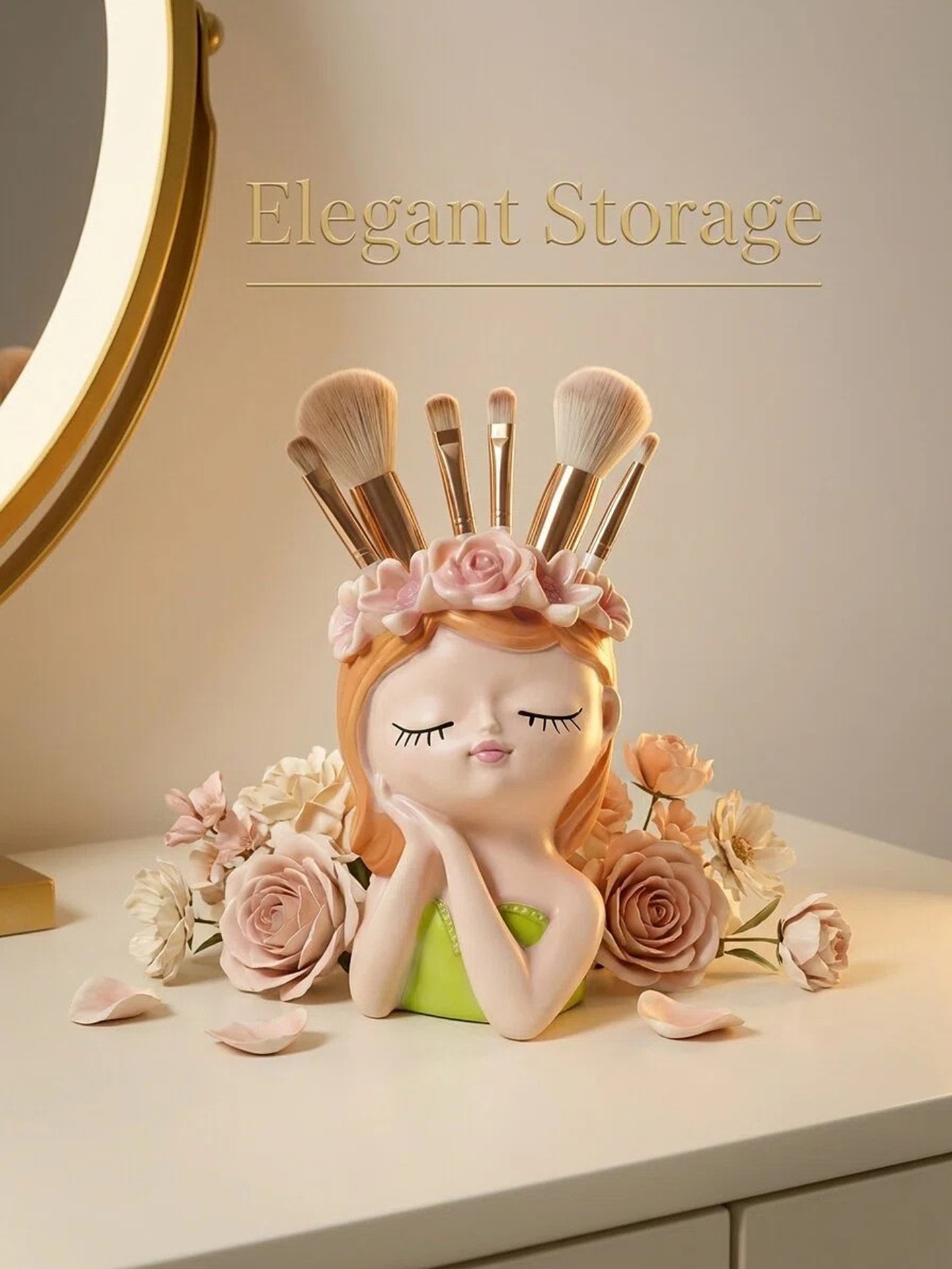Portrait Brush Shelf