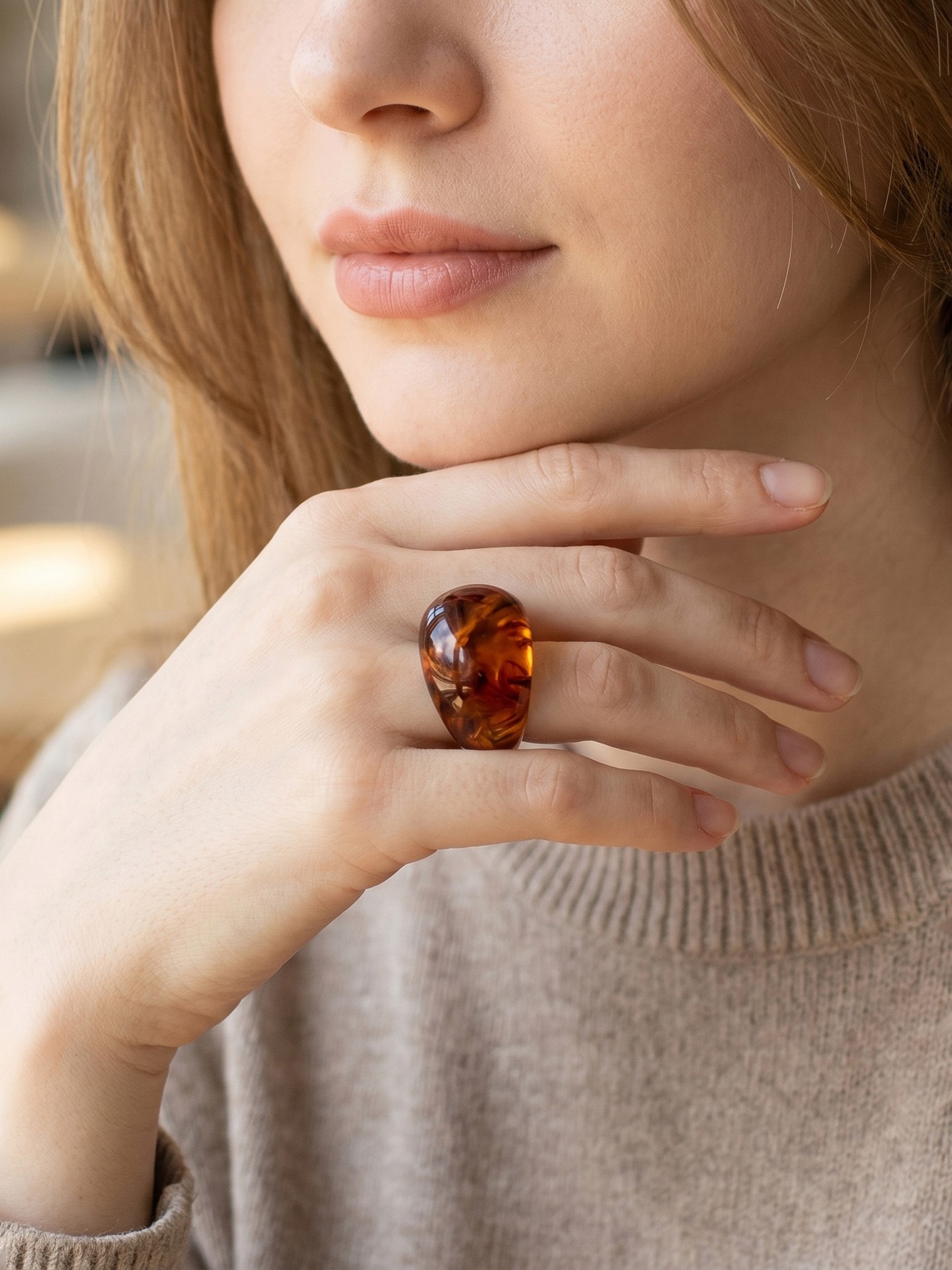 Circular Ring Fashion Ring