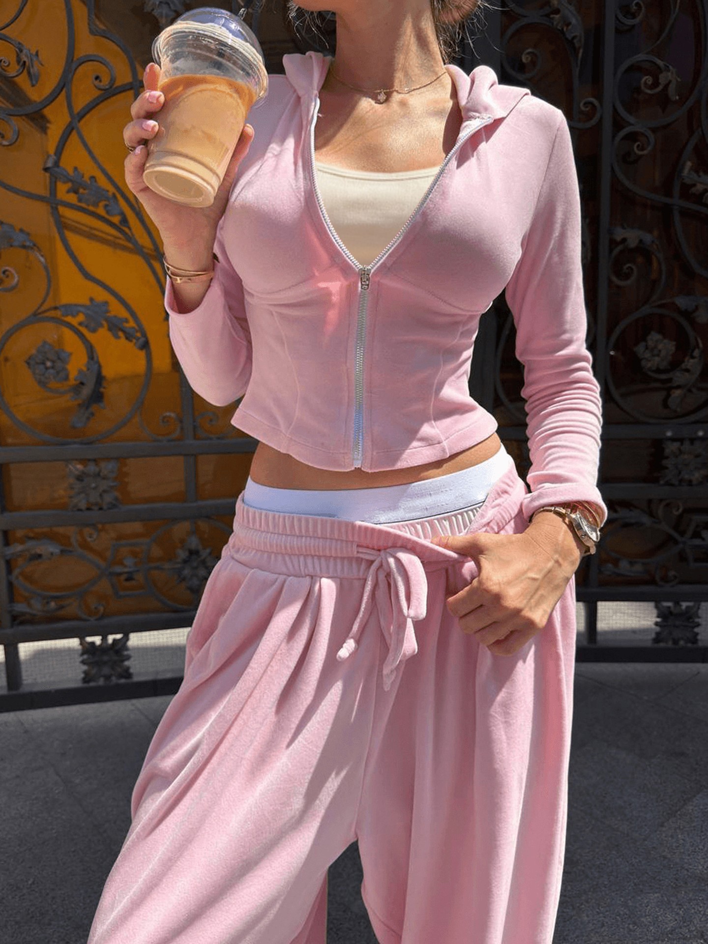 Zip Up Sweatshirt