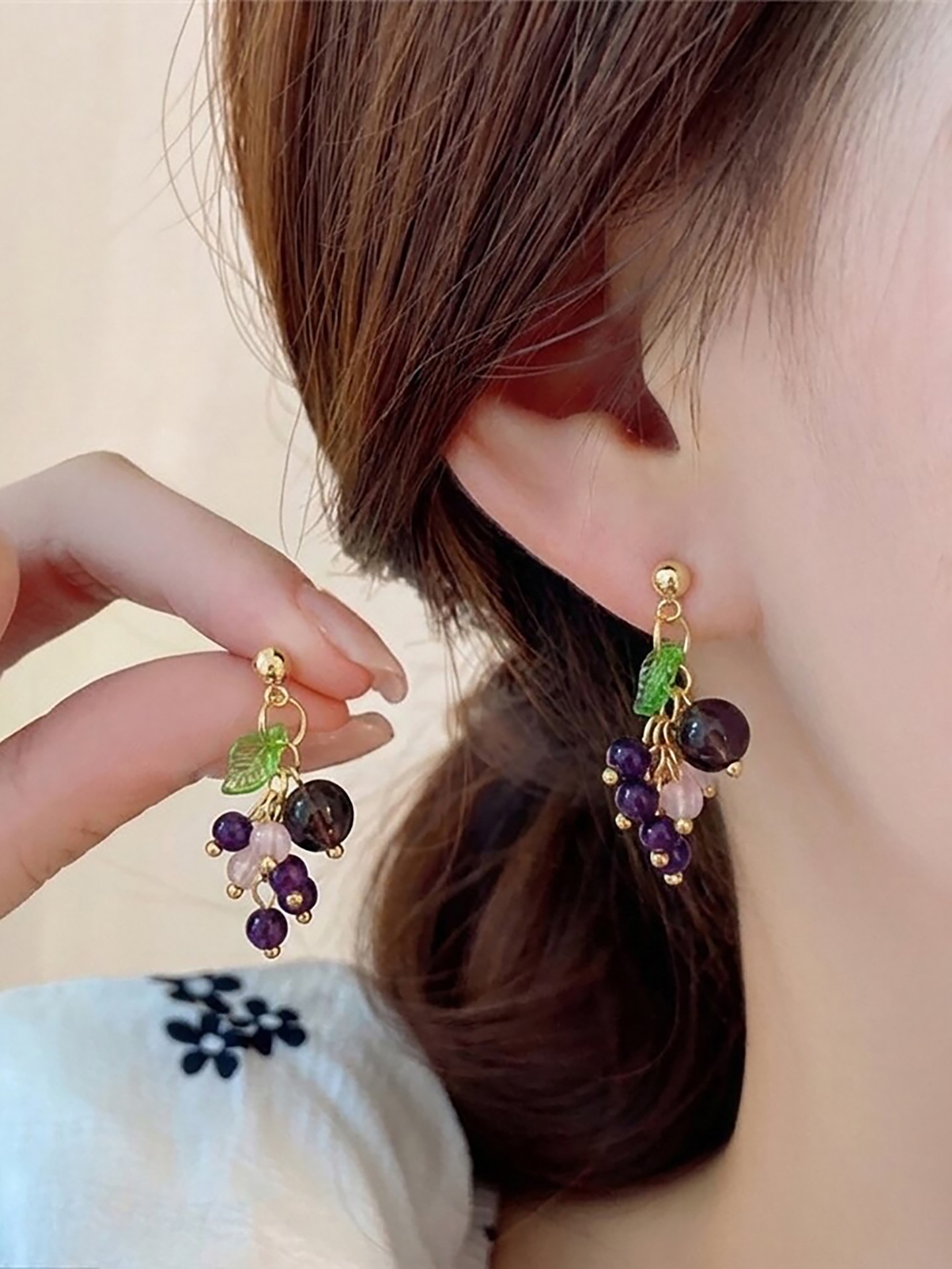 Fruit Dangle Earrings