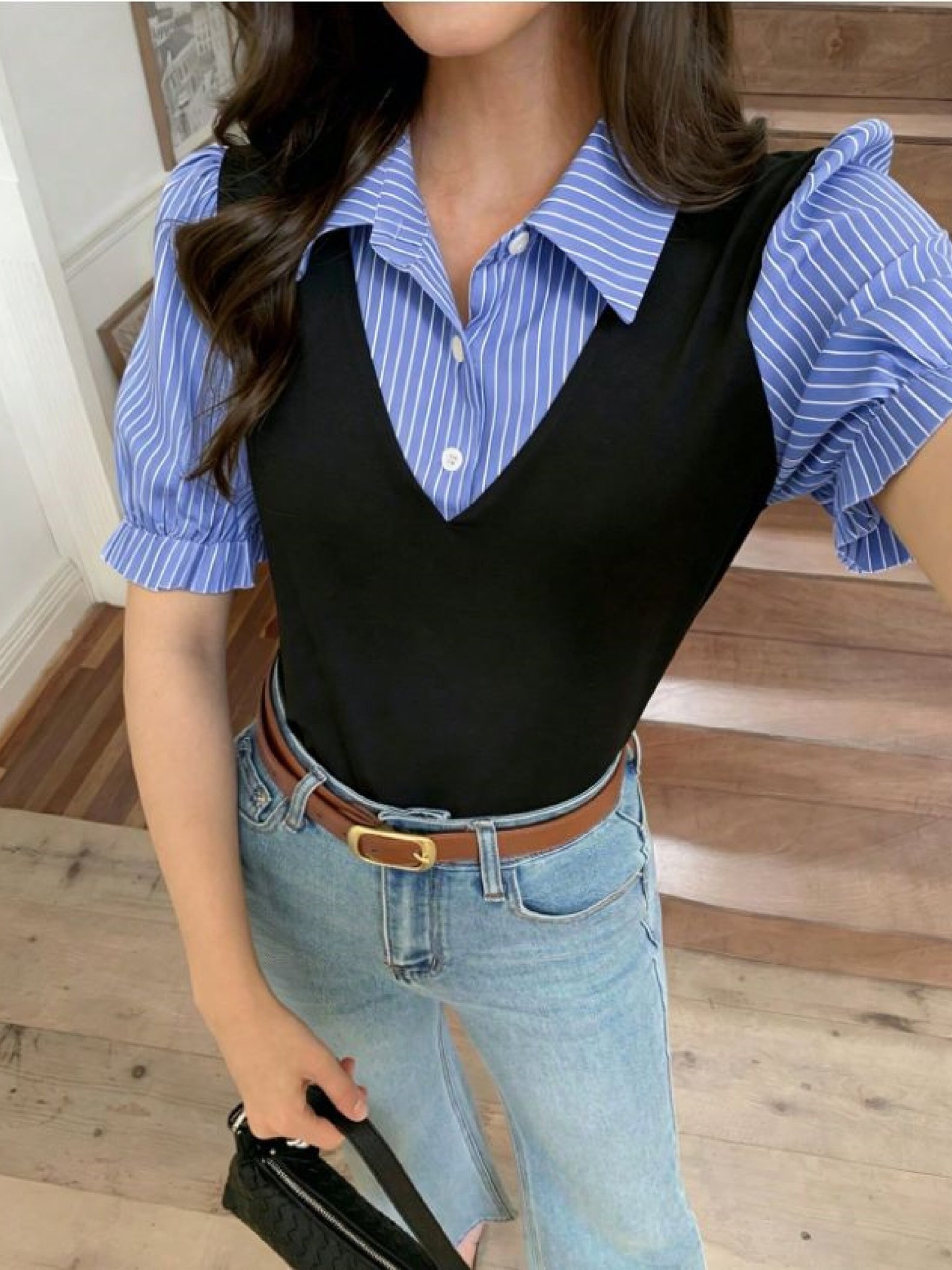 Fake 2 PCS Top