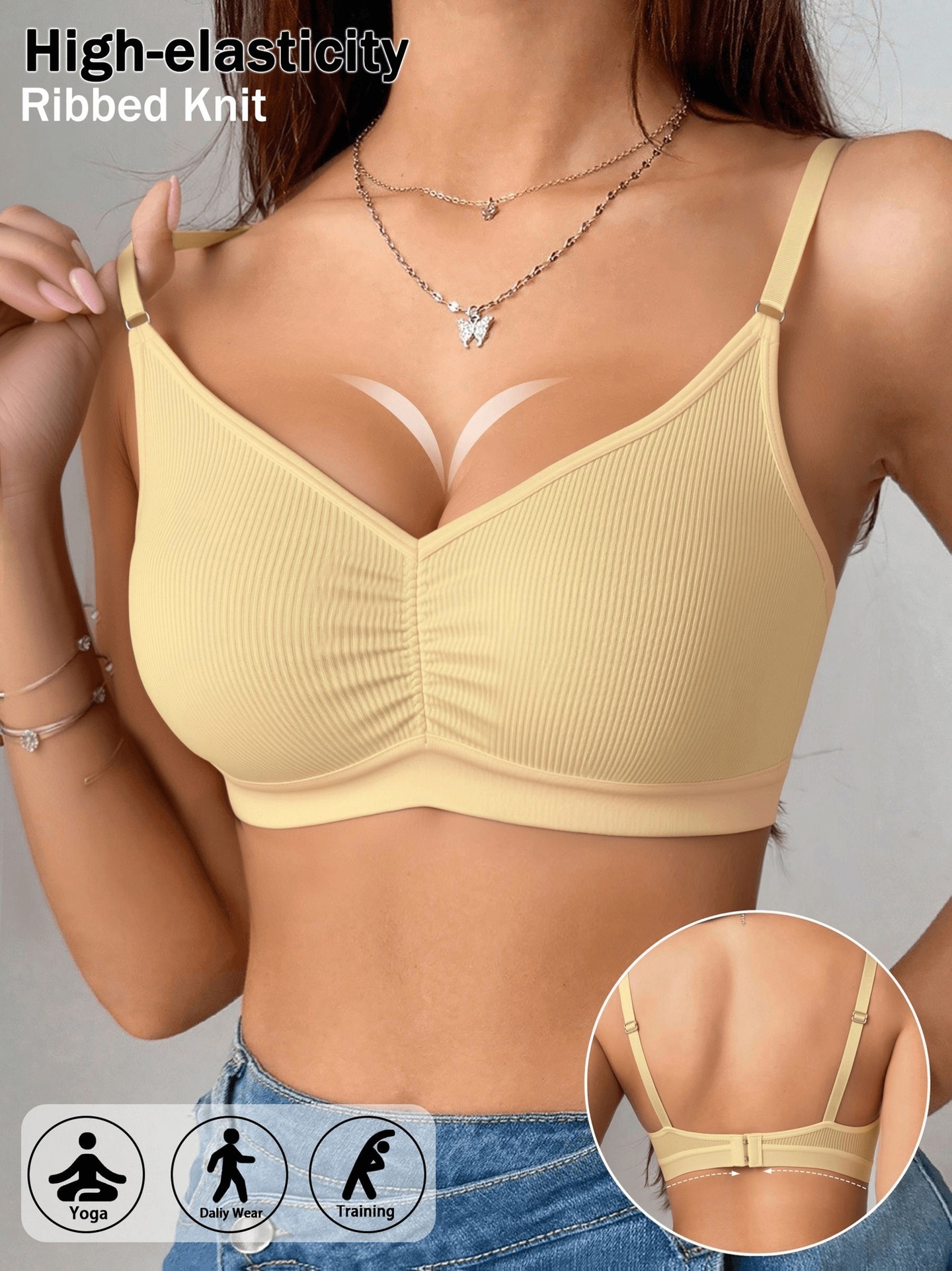Gathered Freedom Bra