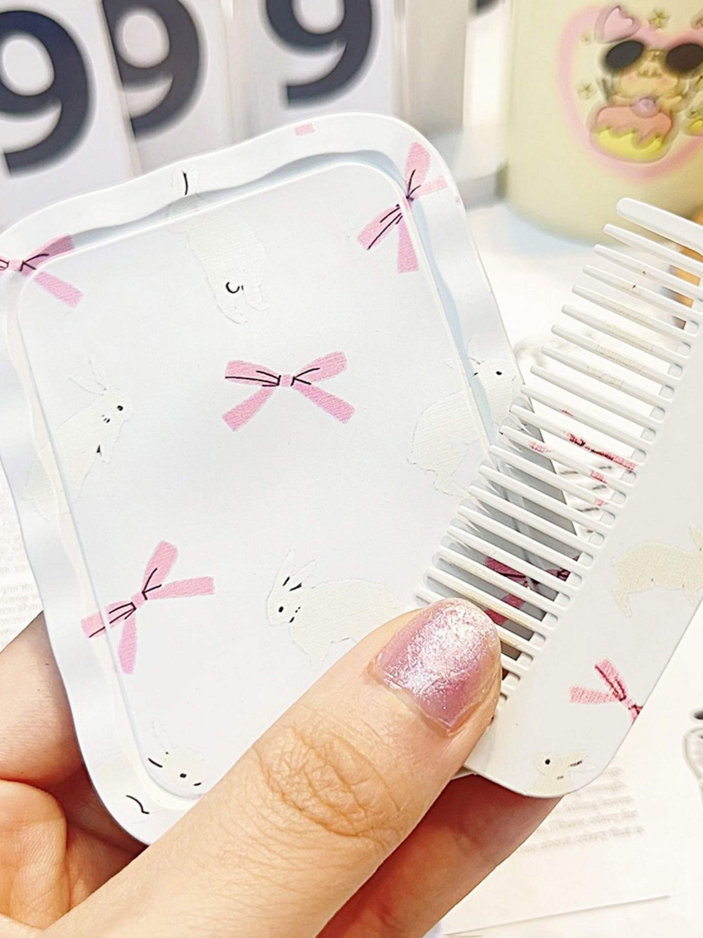 Bow Makeup Mirror