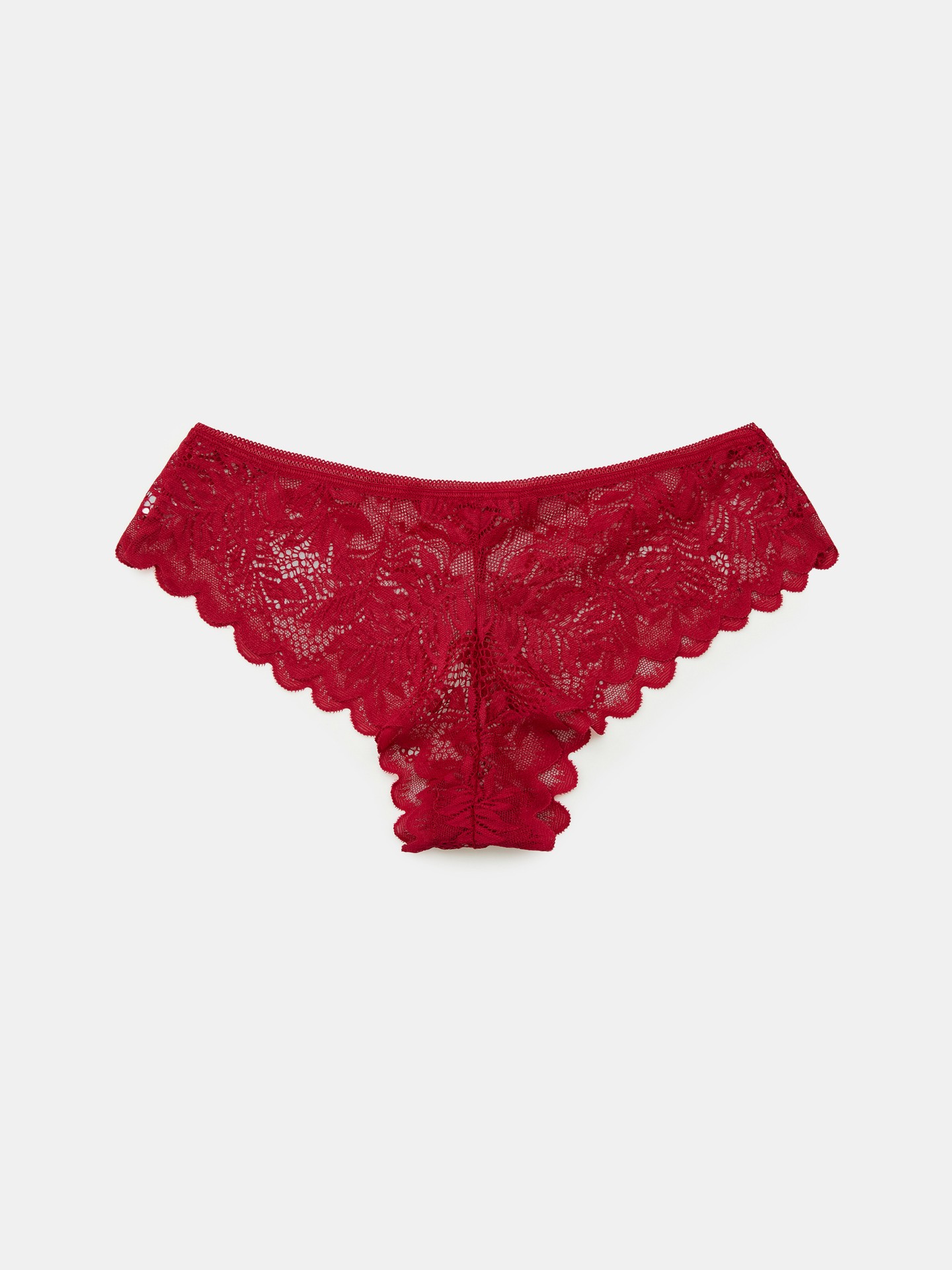 First-Date Floral Lace Thong