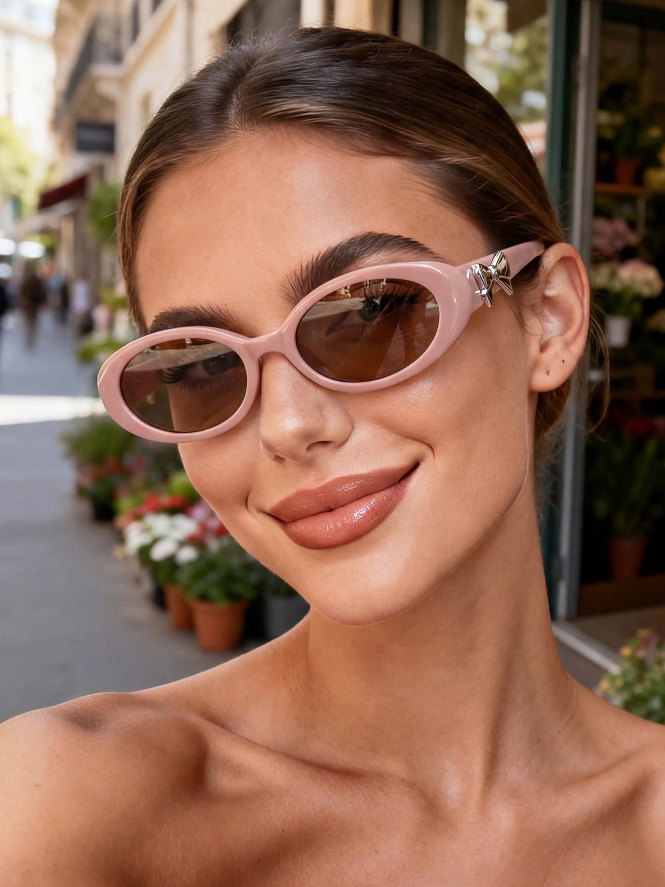 Bow Retro Sunglasses