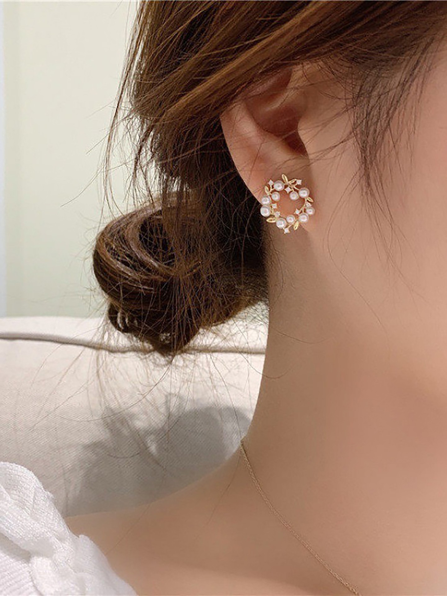 Plant Stud Earrings