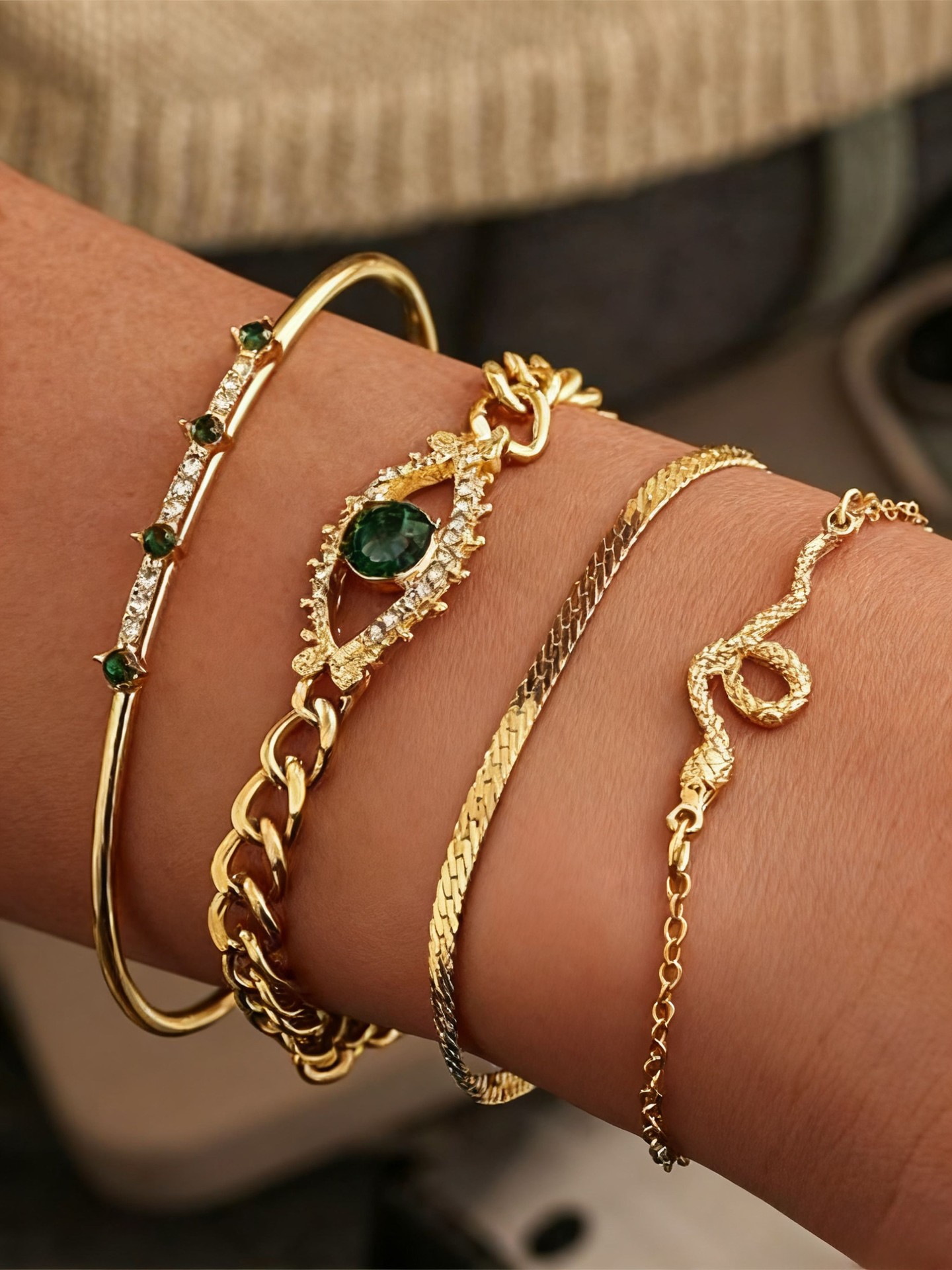 Eyes Bracelet Set