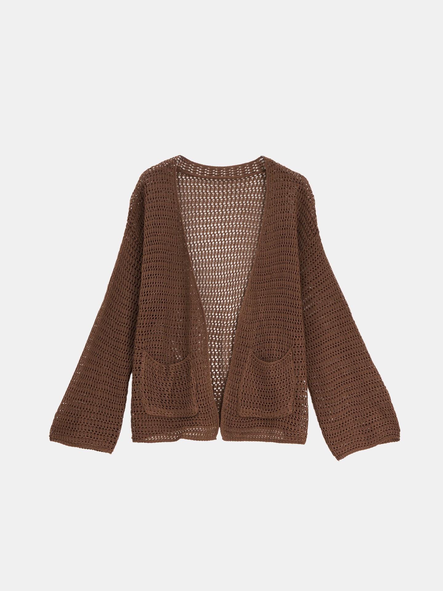Openwork Knit Cardigan