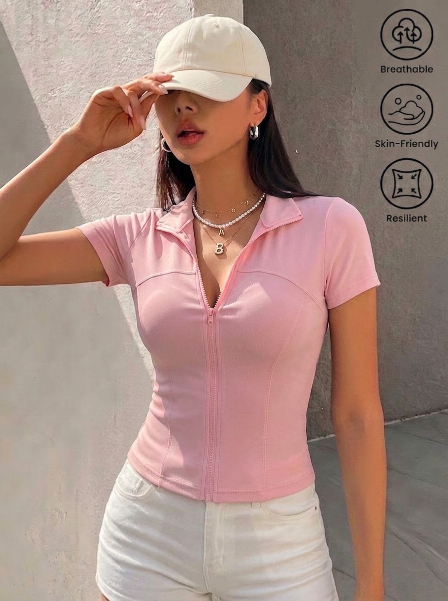 Pintuck Seam Sports Jacket