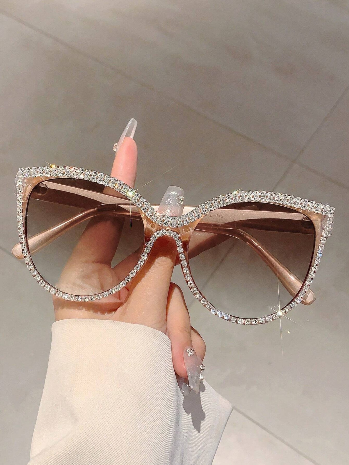 Rhinestone Classic Sunglasses