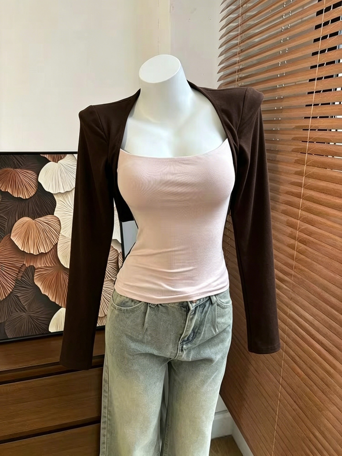 Fake 2 PCS Top