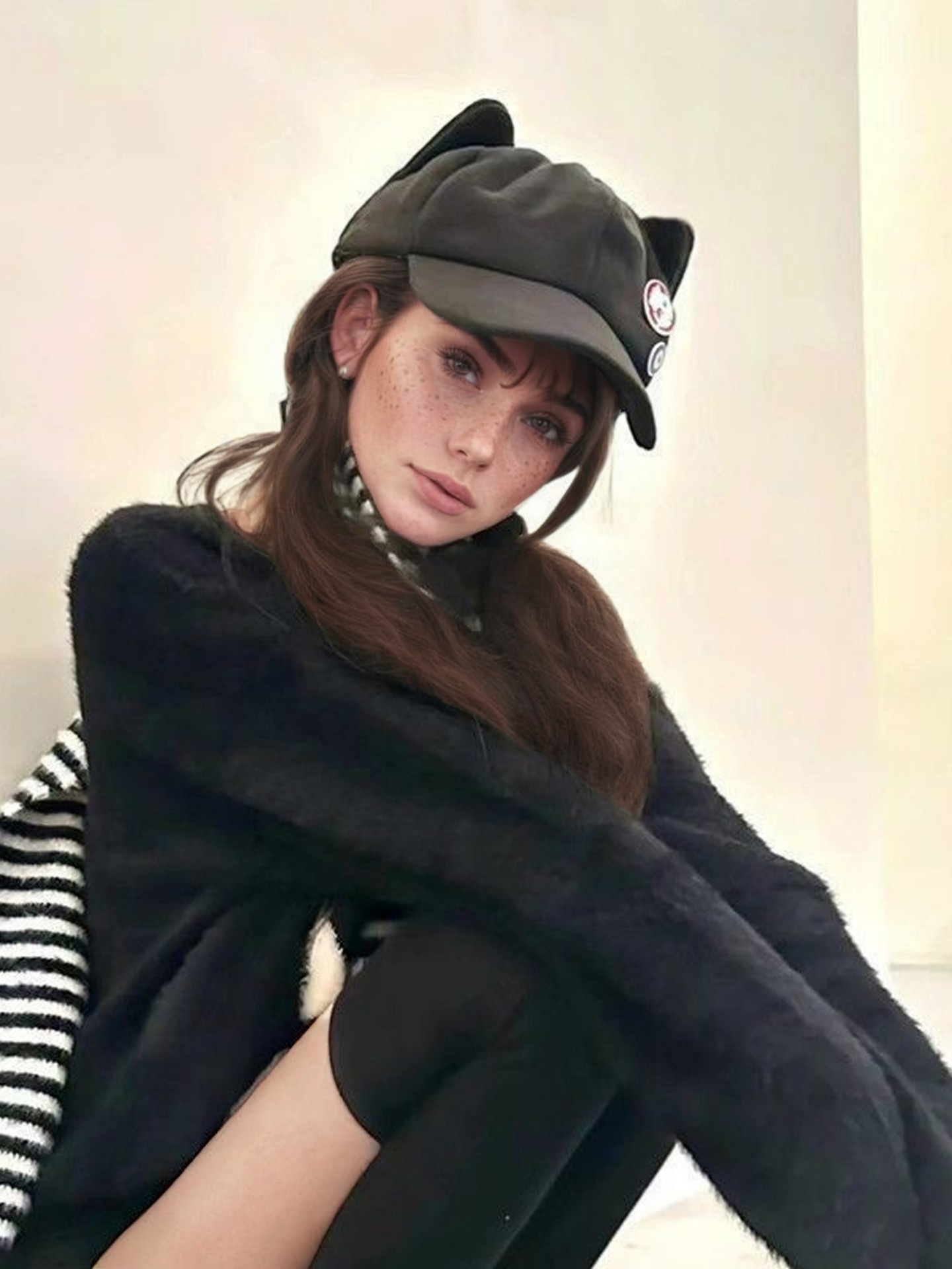 Patched Floppy Hat
