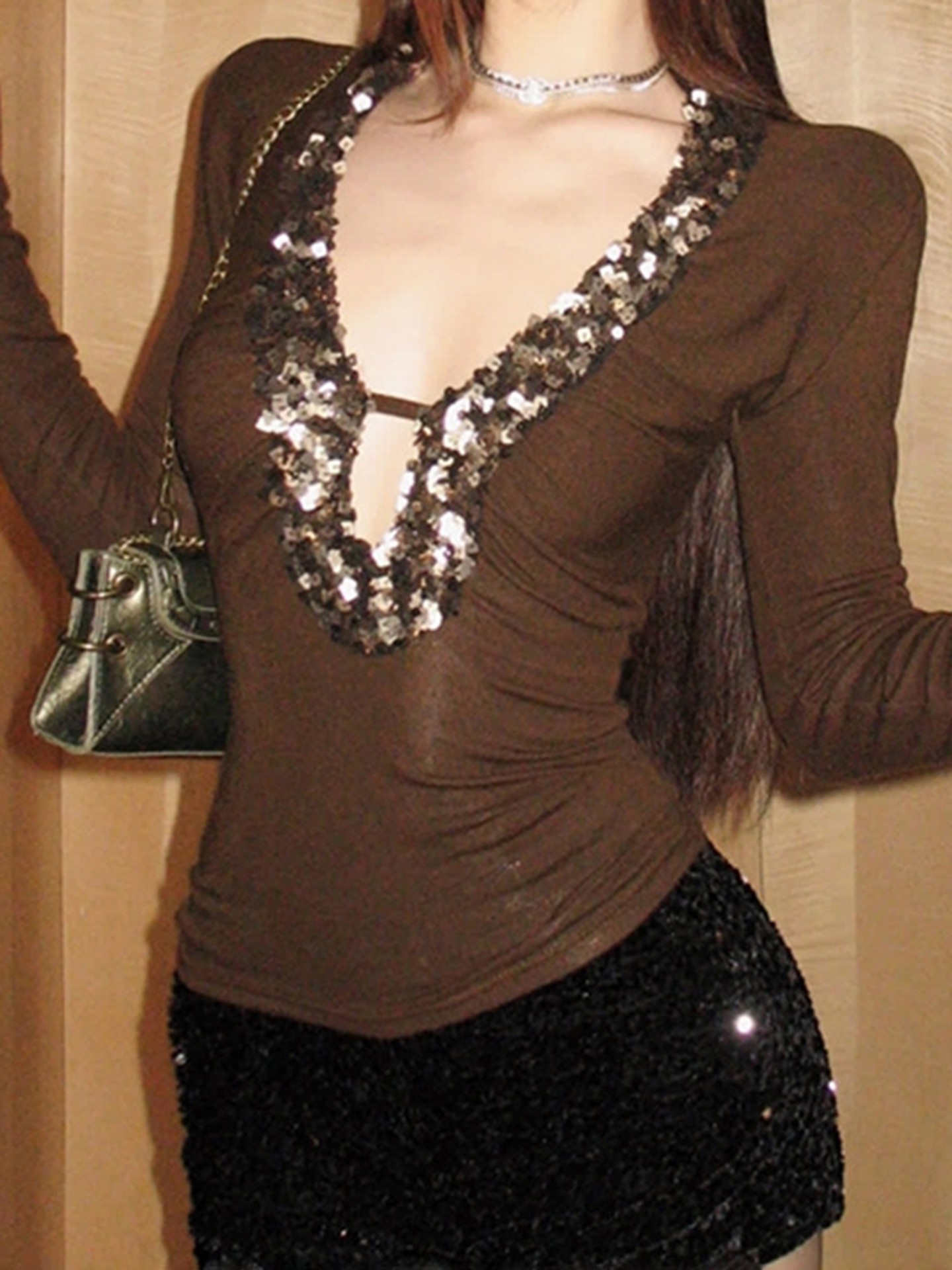 Sequinned Top