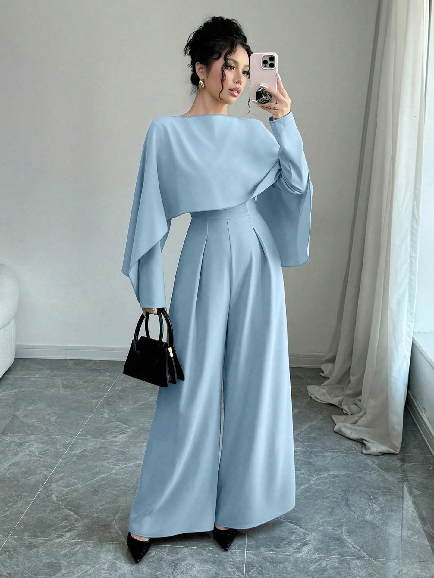 Cape Jumpsuit