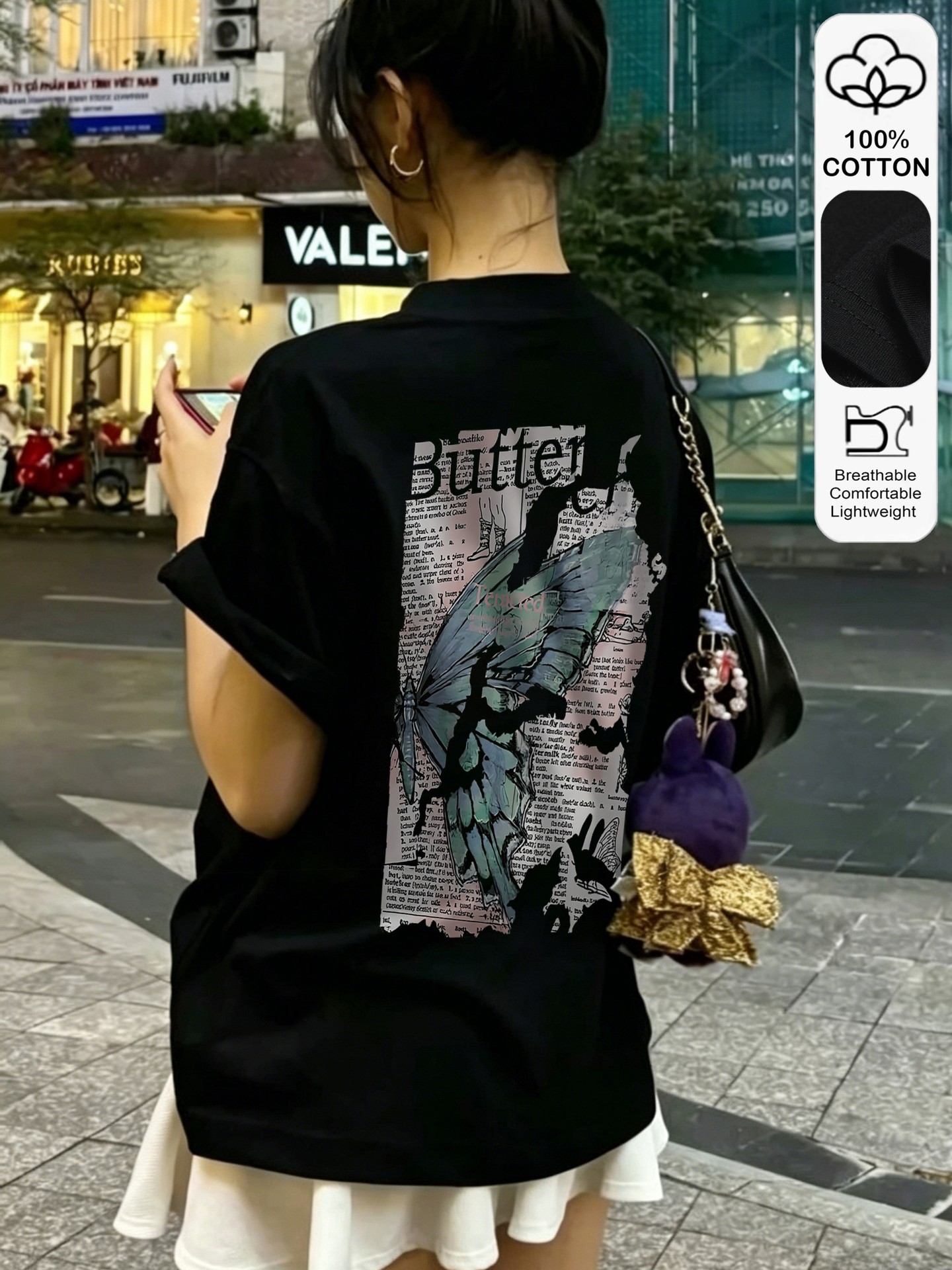 Casual Print Pullover T-Shirt